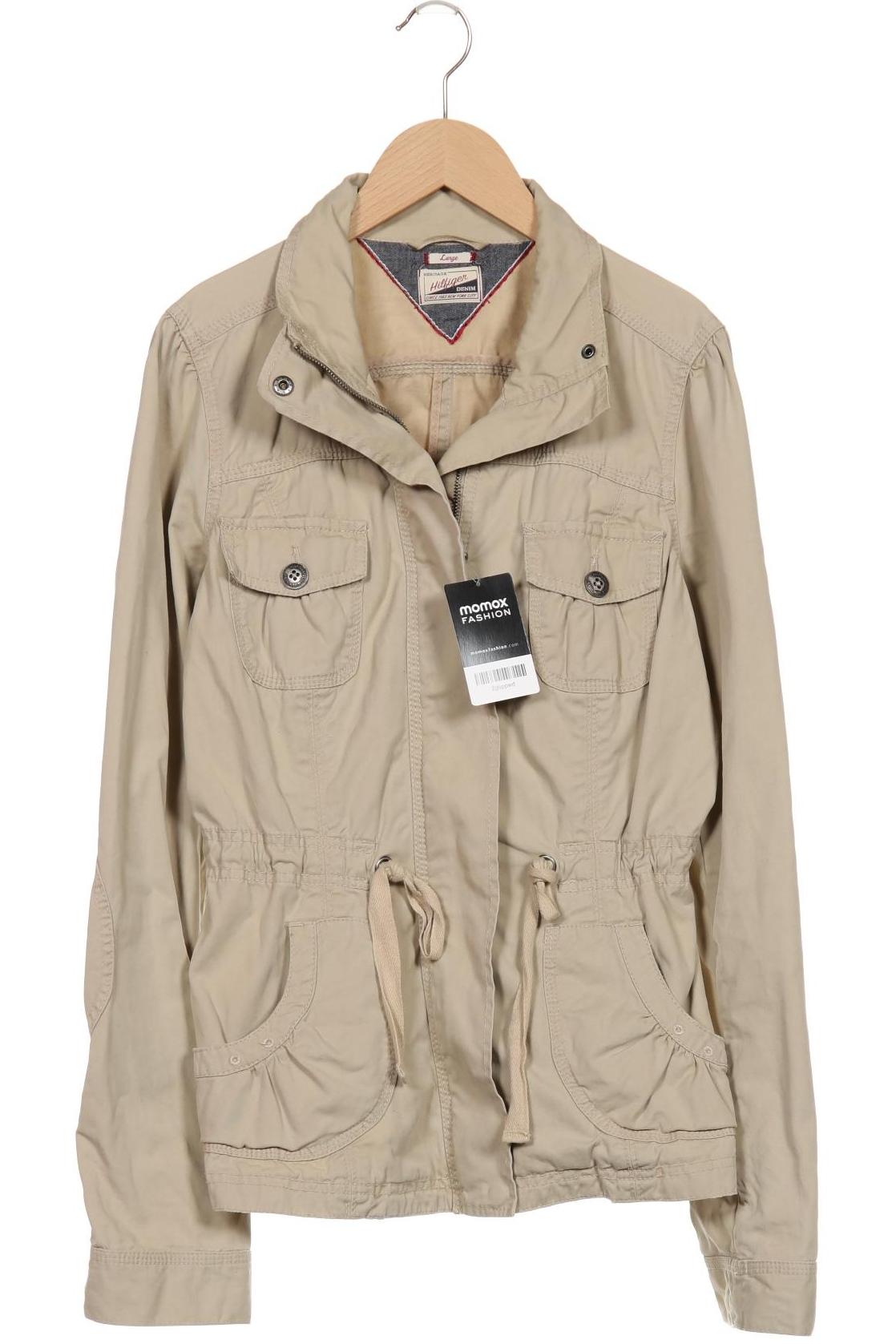 

Hilfiger Denim Damen Jacke, beige, Gr. 42