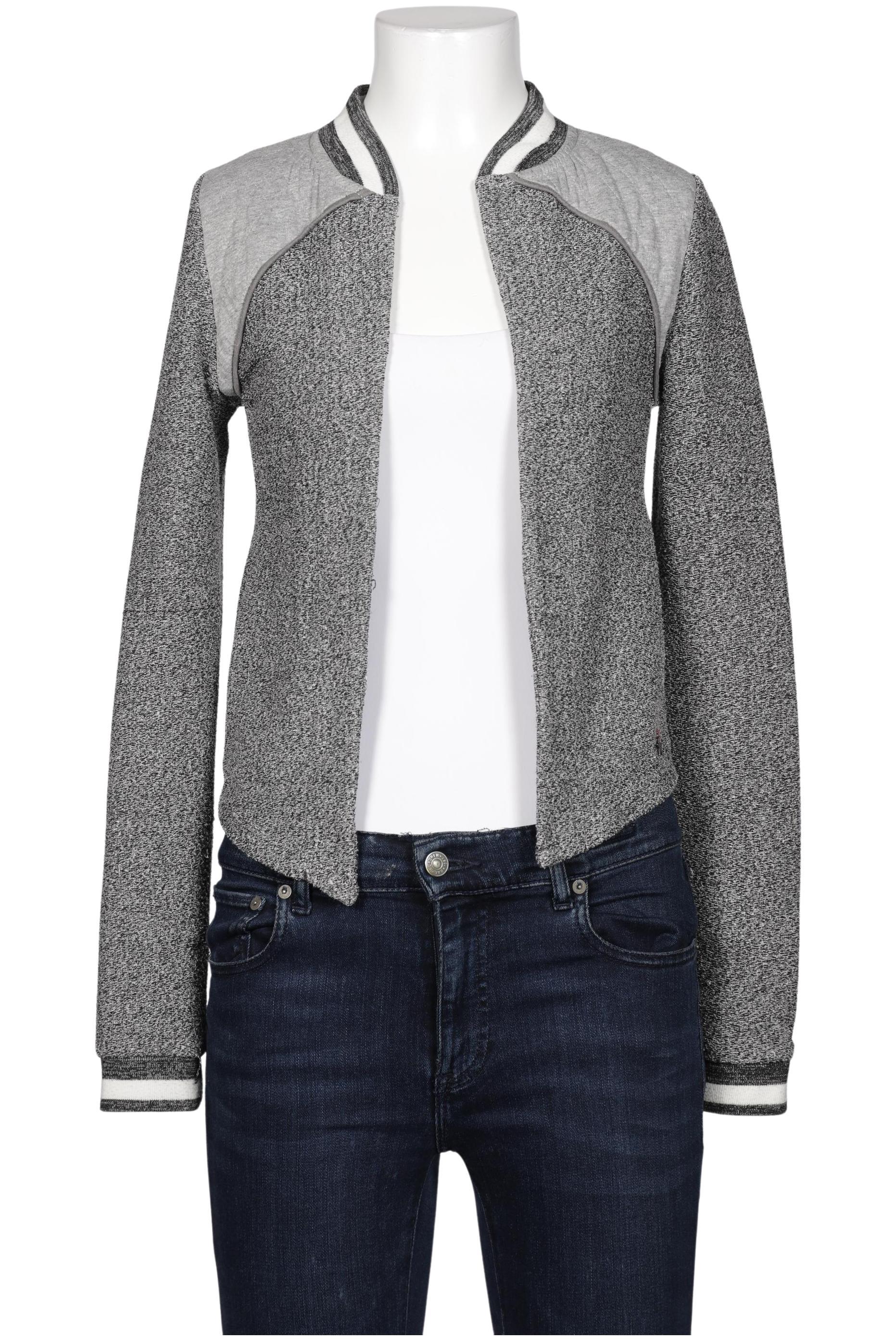 

Hilfiger Denim Damen Strickjacke, grau, Gr. 36