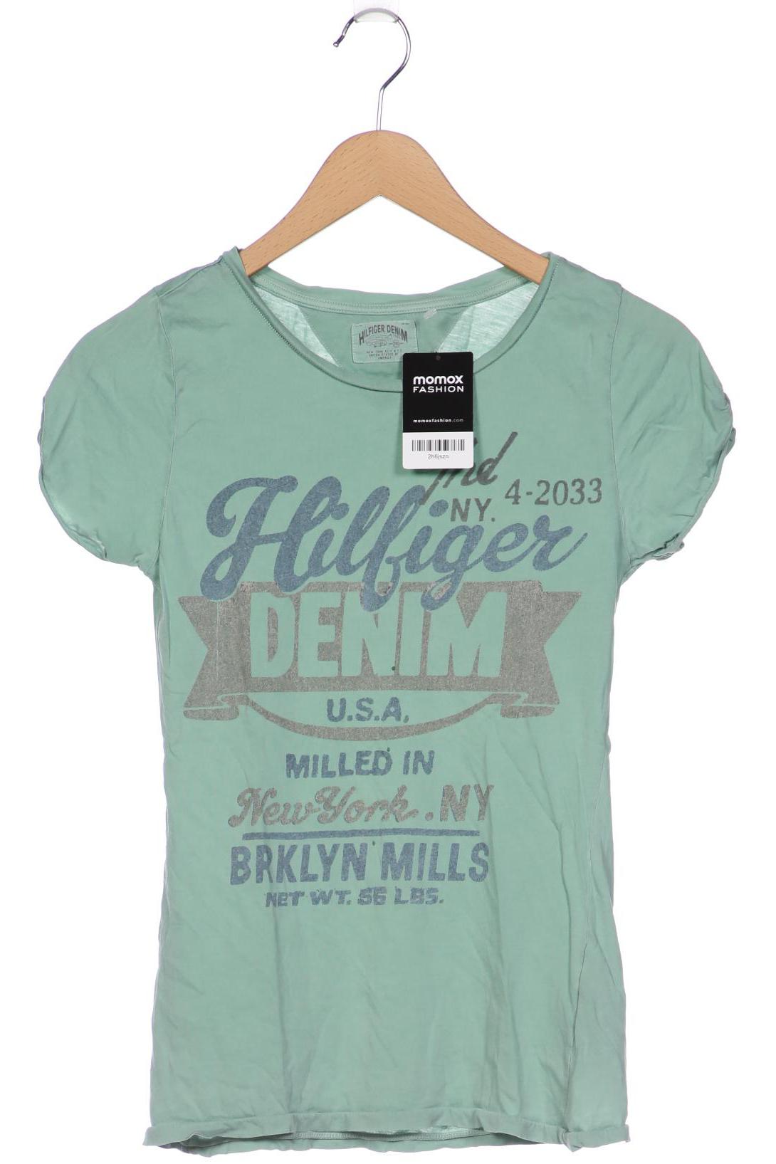 

HILFIGER DENIM Damen T-Shirt, türkis