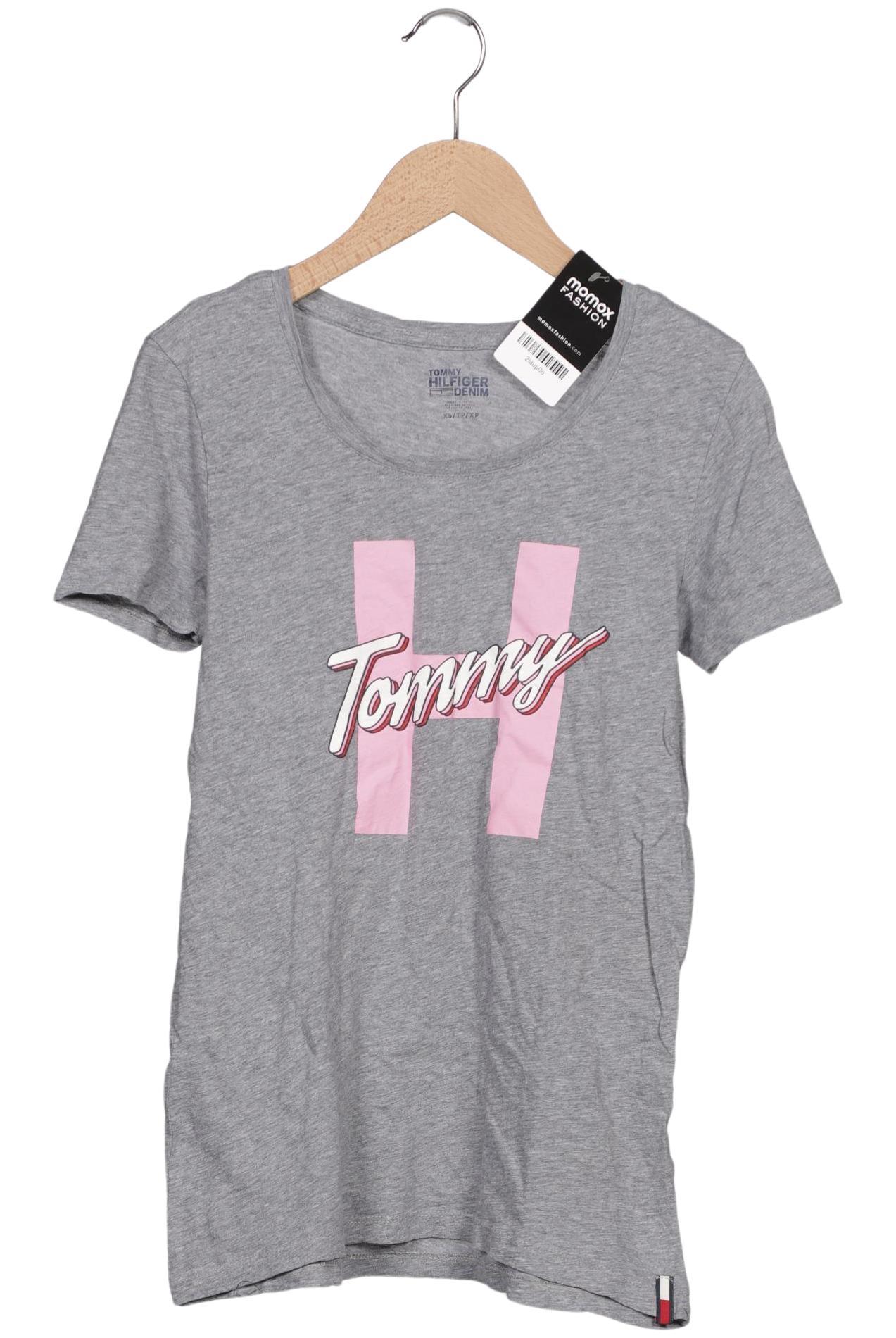 

Hilfiger Denim Damen T-Shirt, grau, Gr. 34
