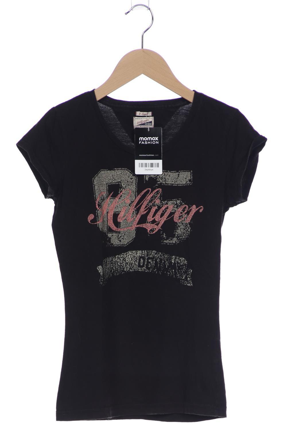 

Hilfiger Denim Damen T-Shirt, schwarz, Gr. 34