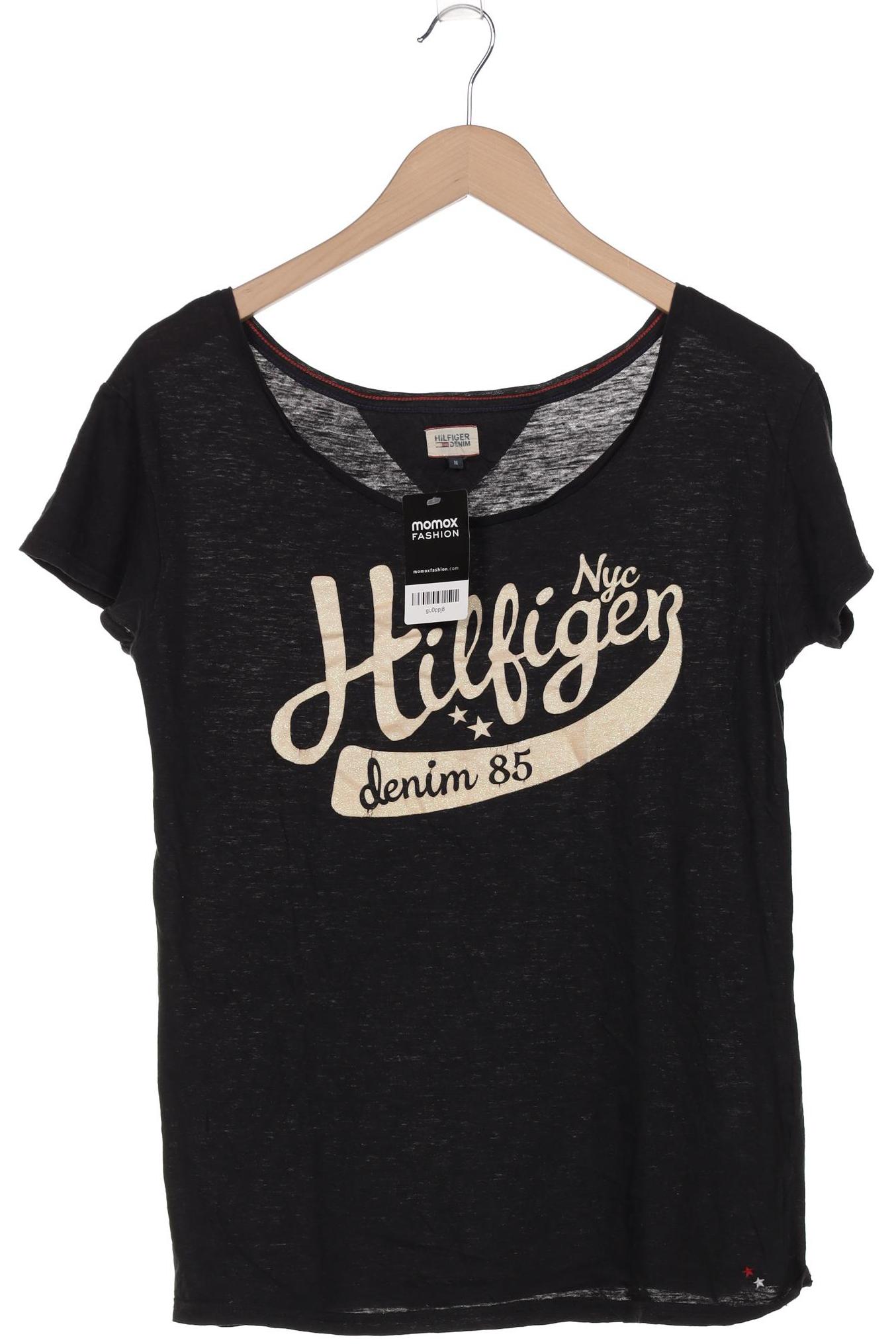 

Hilfiger Denim Damen T-Shirt, schwarz, Gr. 38