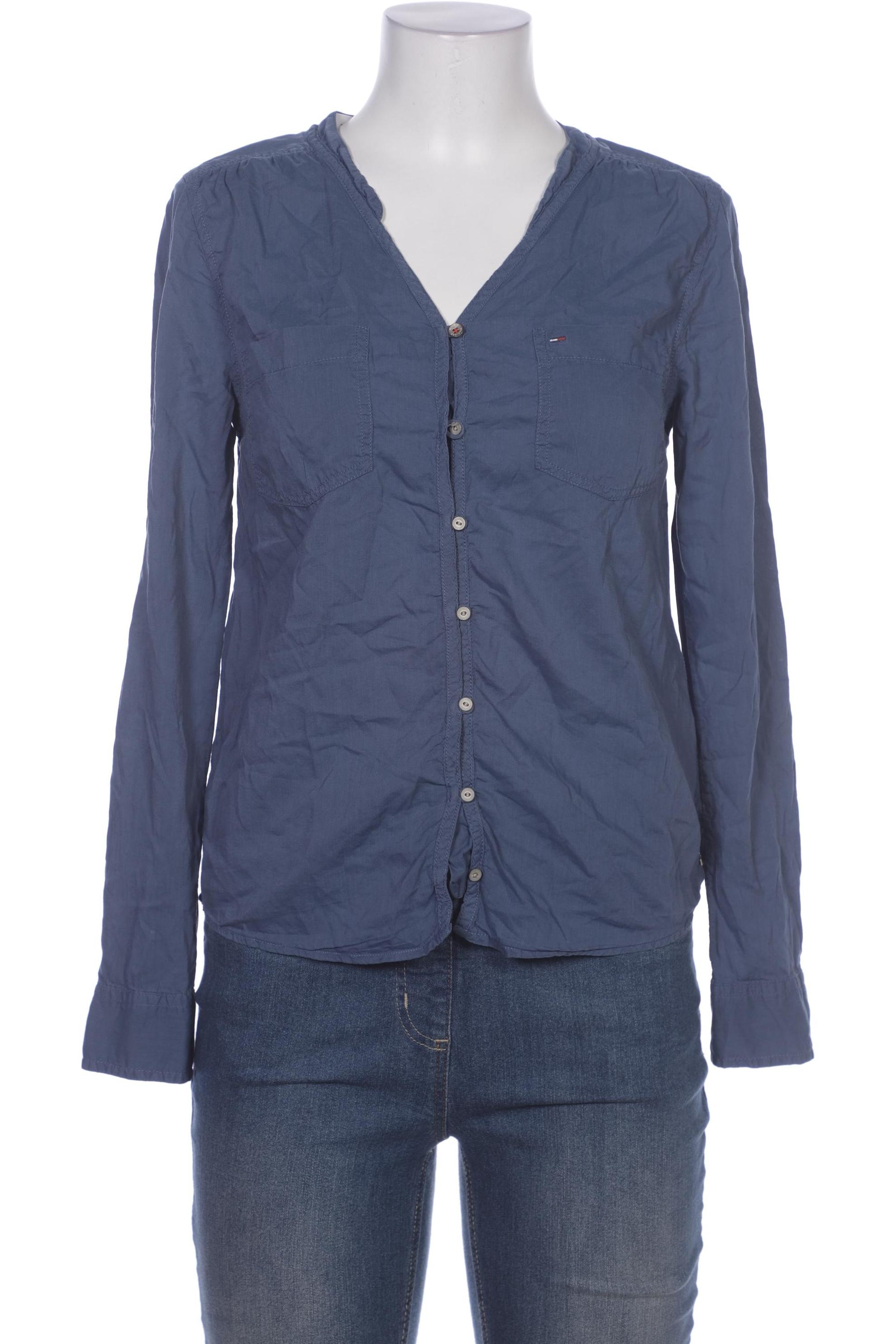 

Hilfiger Denim Damen Bluse, blau, Gr. 36
