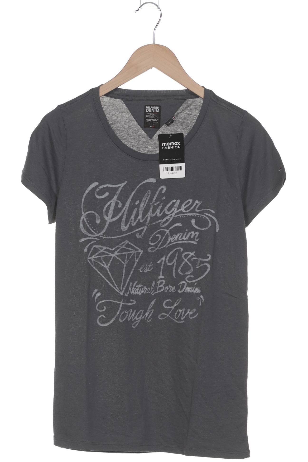 

Hilfiger Denim Damen T-Shirt, grau, Gr. 44