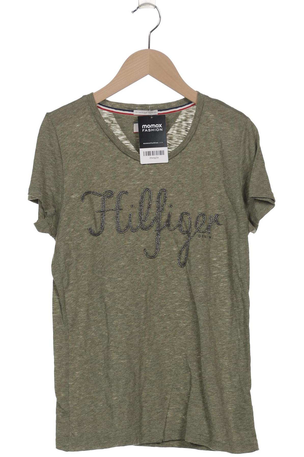 

Hilfiger Denim Damen T-Shirt, grün, Gr. 36