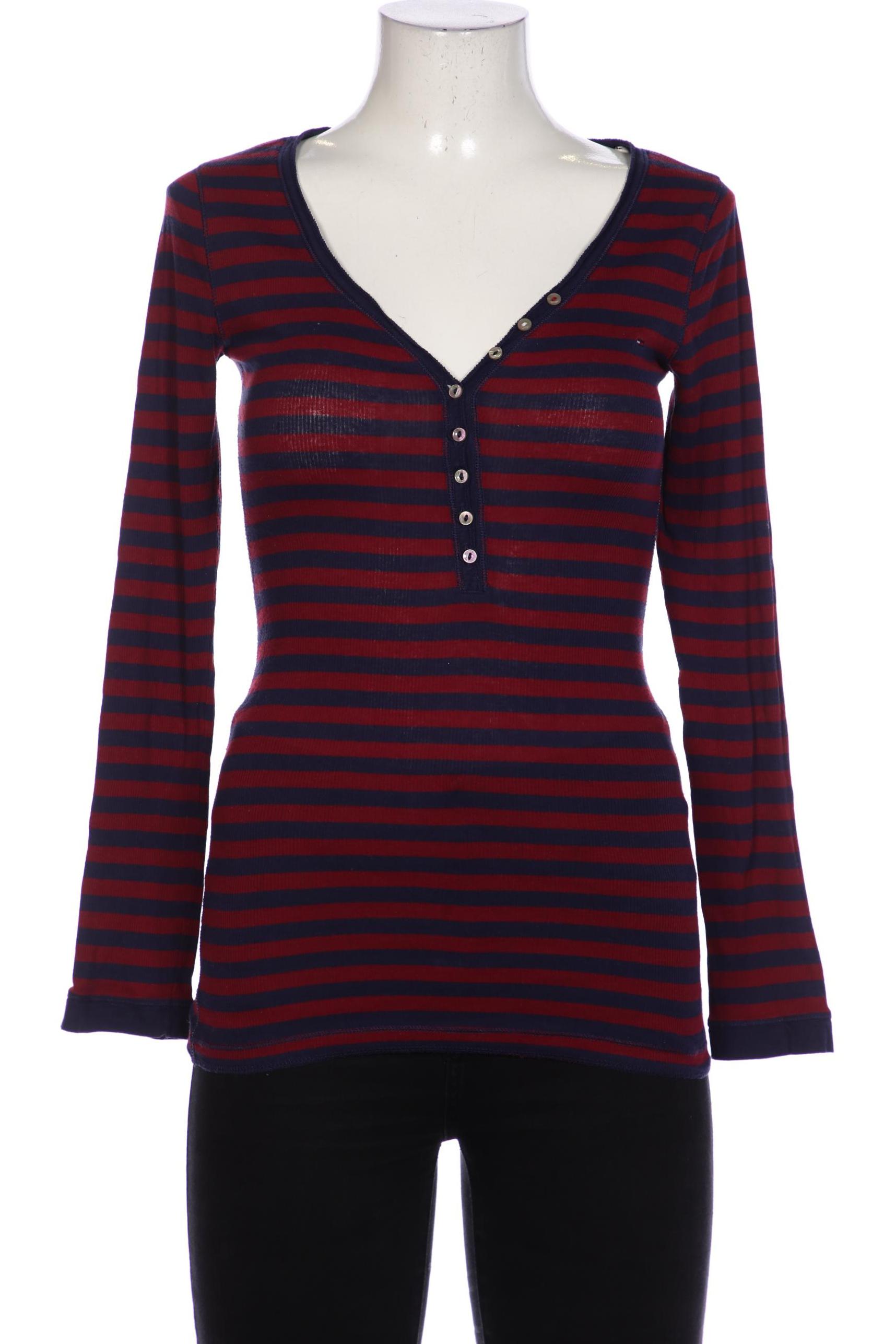 

Hilfiger Denim Damen Langarmshirt, rot, Gr. 42