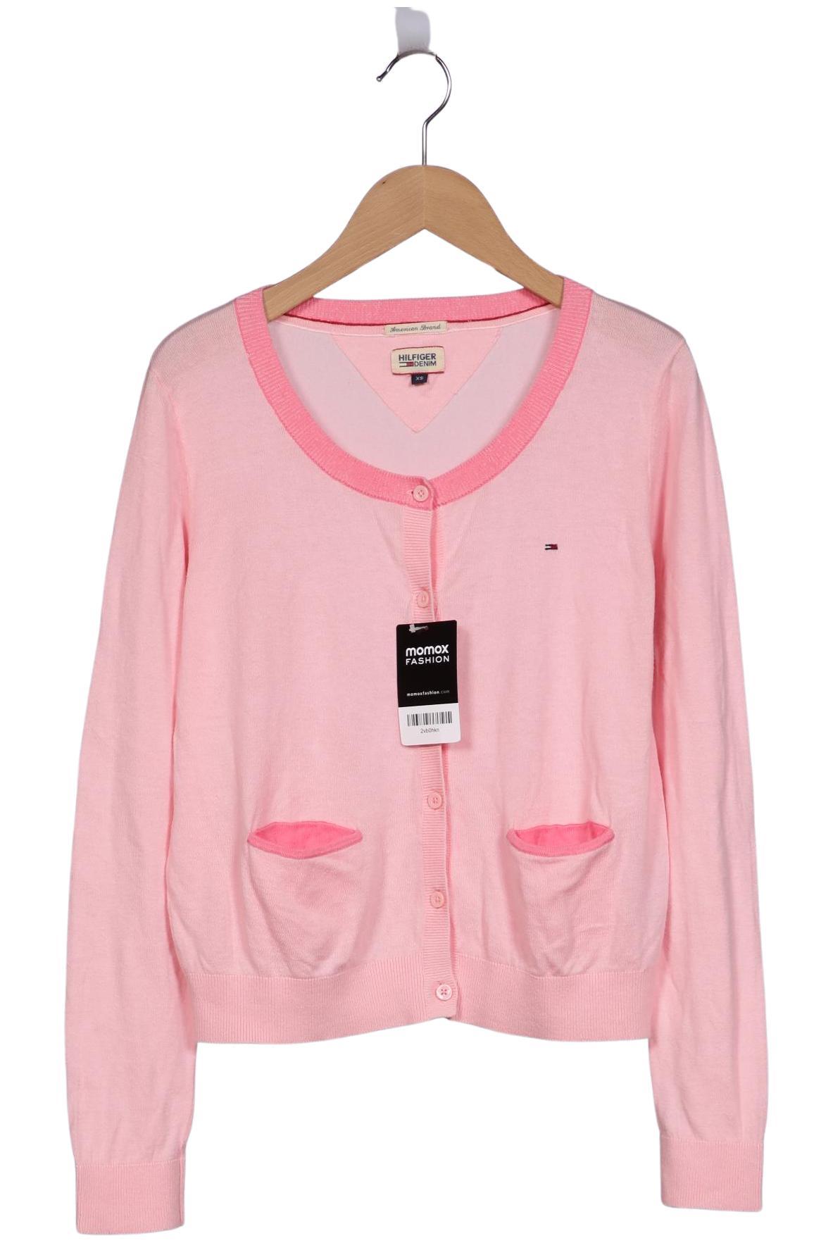 

Hilfiger Denim Damen Strickjacke, pink, Gr. 34