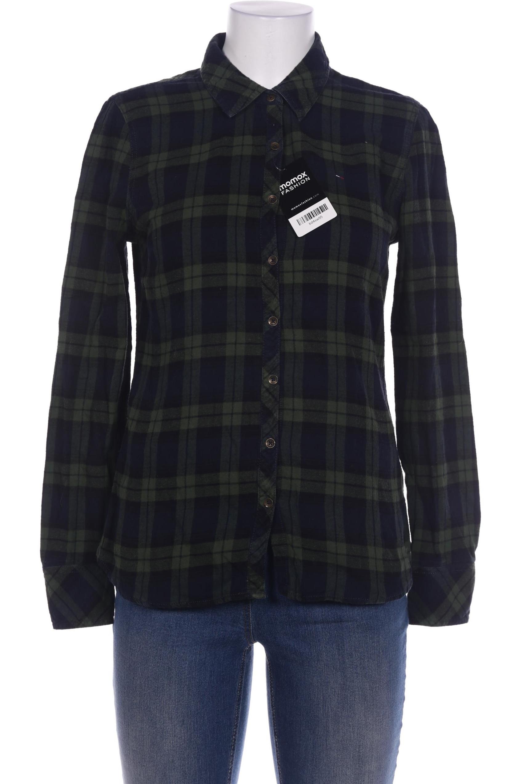 

Hilfiger Denim Damen Bluse, grün, Gr. 38