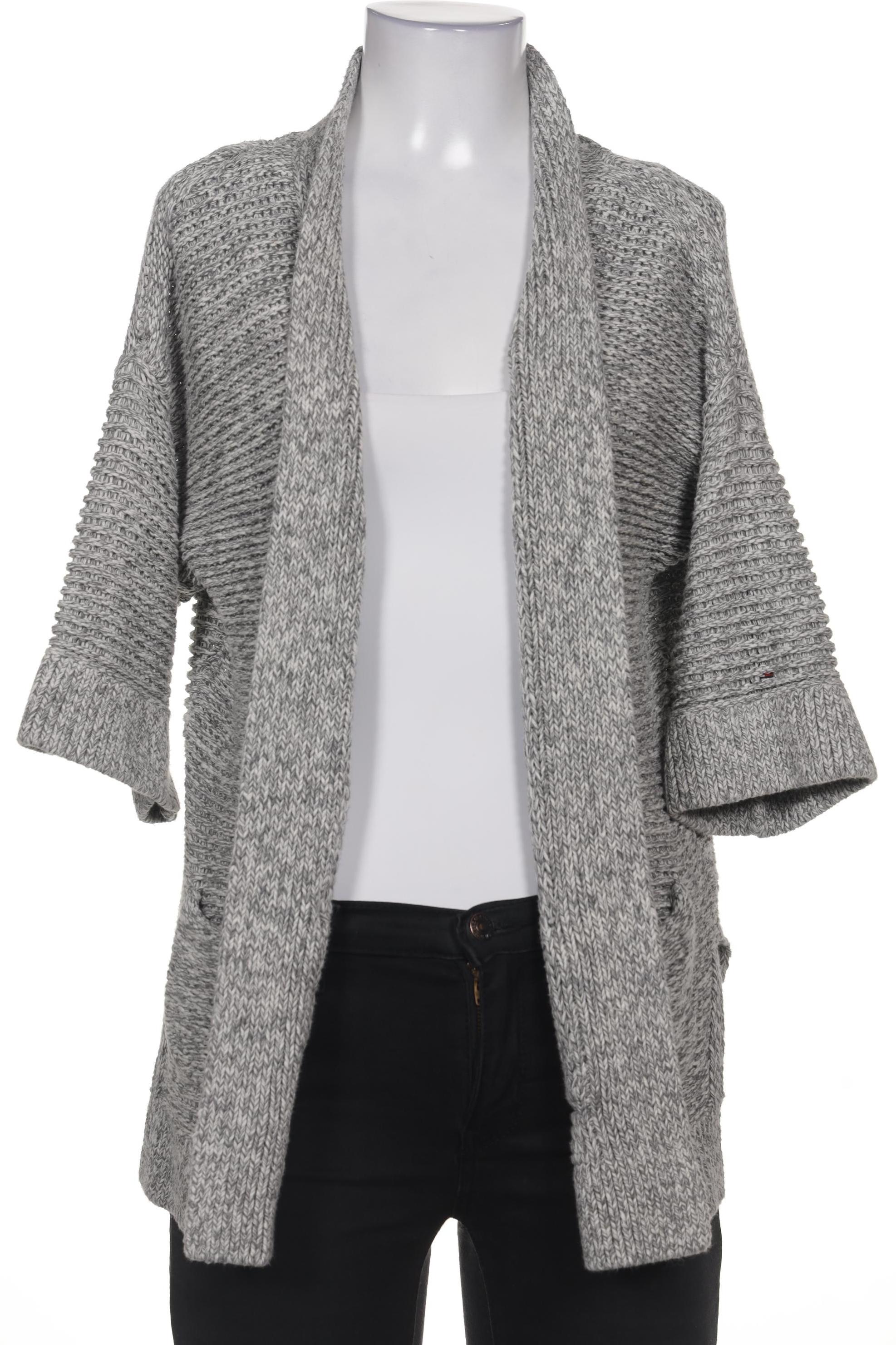 

Hilfiger Denim Damen Strickjacke, grau, Gr. 34