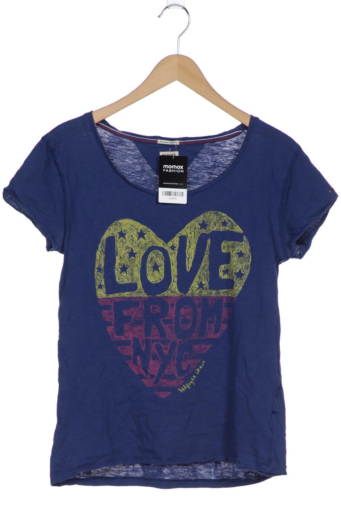 

Hilfiger Denim Damen T-Shirt, blau, Gr. 38