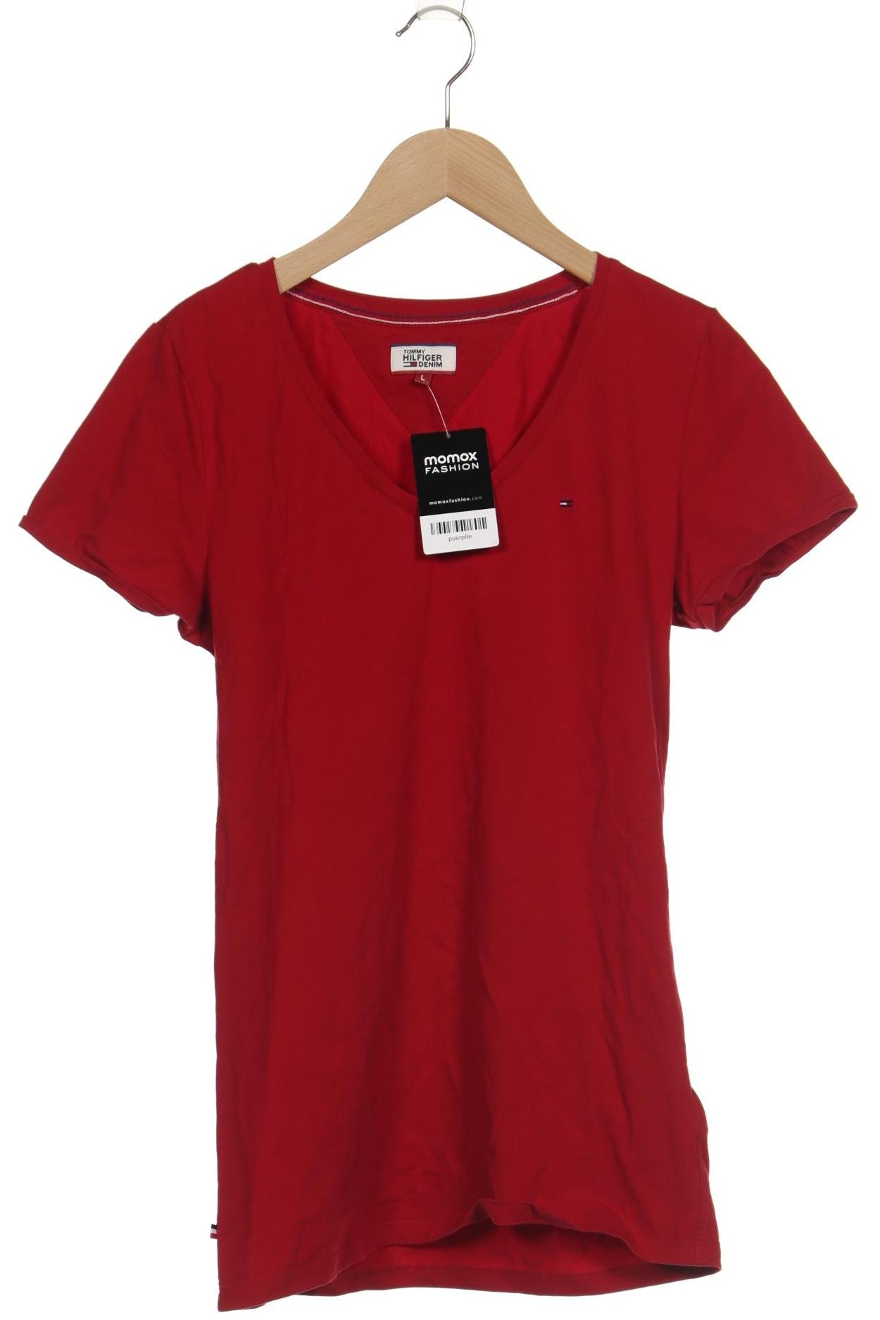 

Hilfiger Denim Damen T-Shirt, rot, Gr. 42