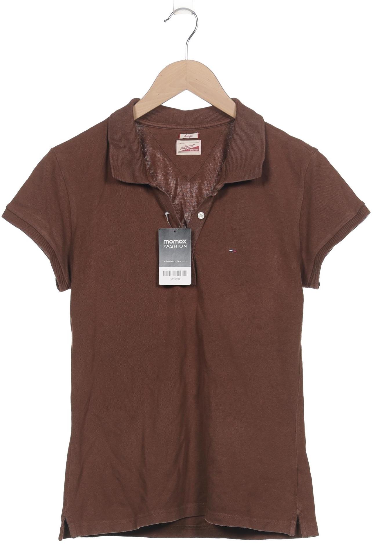

Hilfiger Denim Damen Poloshirt, braun, Gr. 42