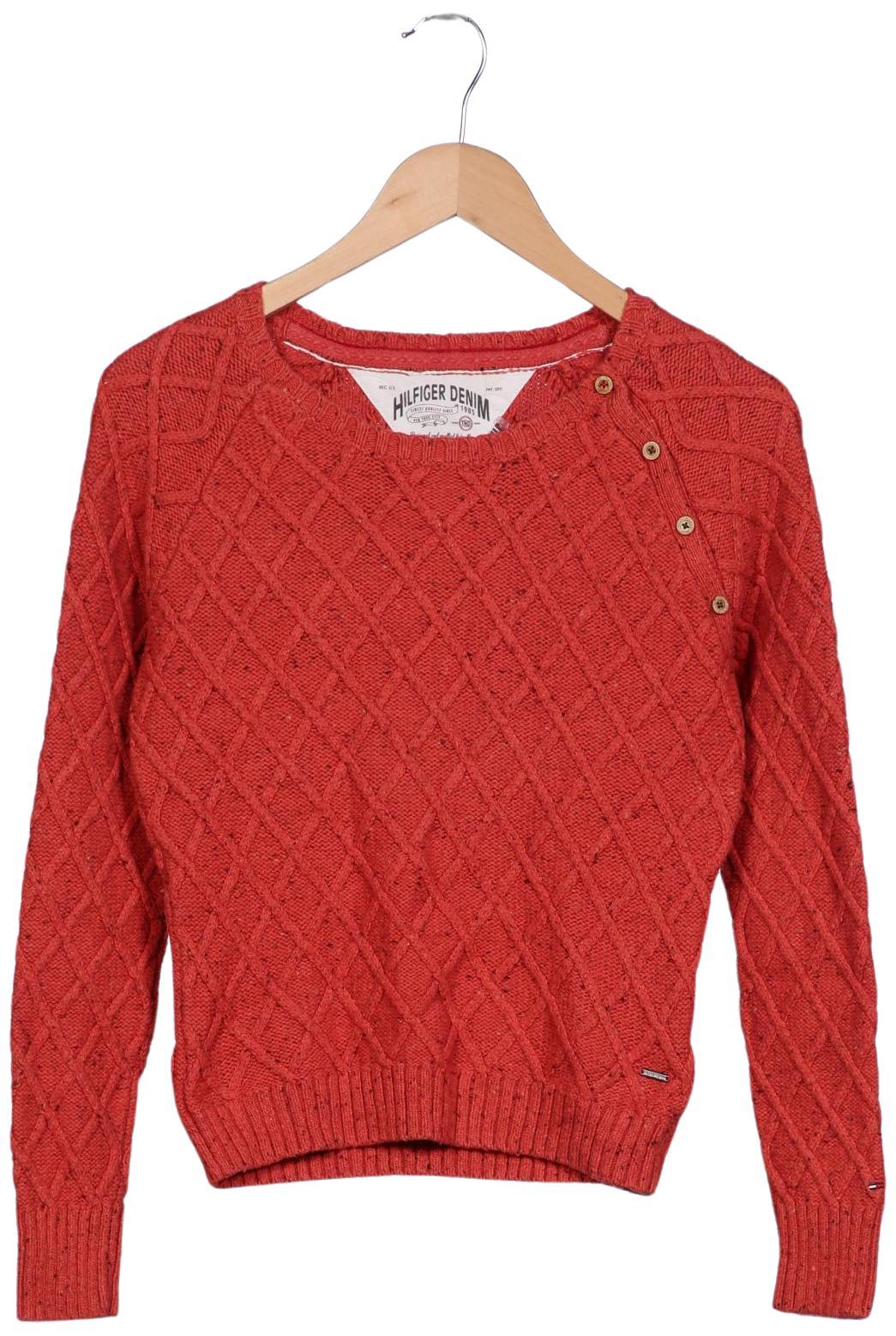 

Hilfiger Denim Damen Pullover, rot, Gr. 34