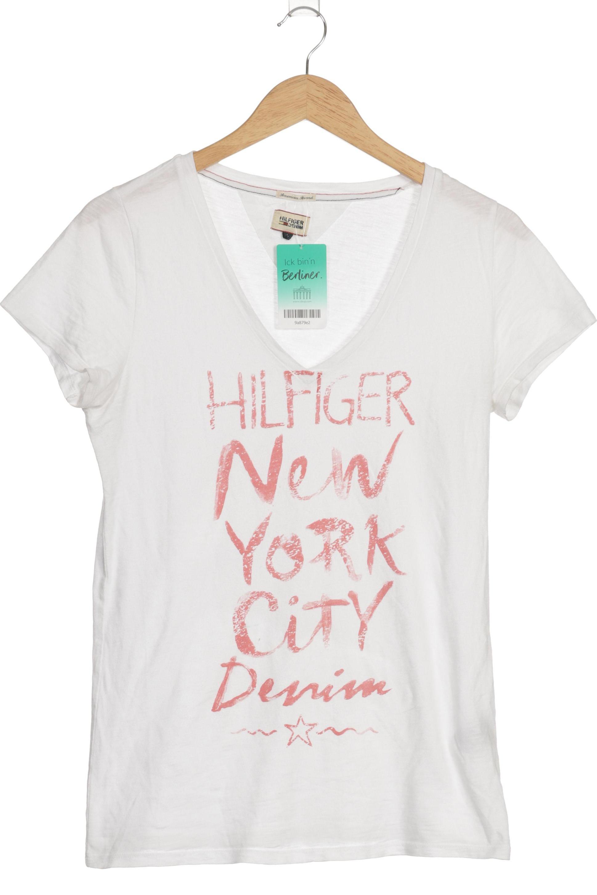 

Hilfiger Denim Damen T-Shirt, weiß, Gr. 42