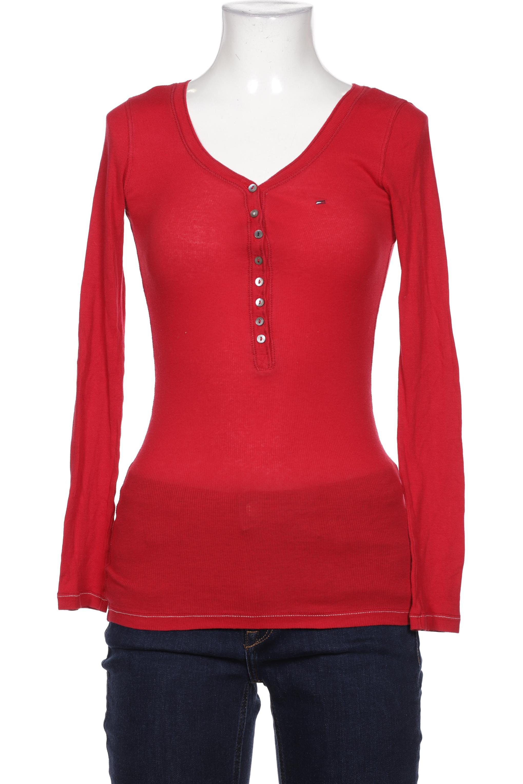 

HILFIGER DENIM Damen Langarmshirt, rot