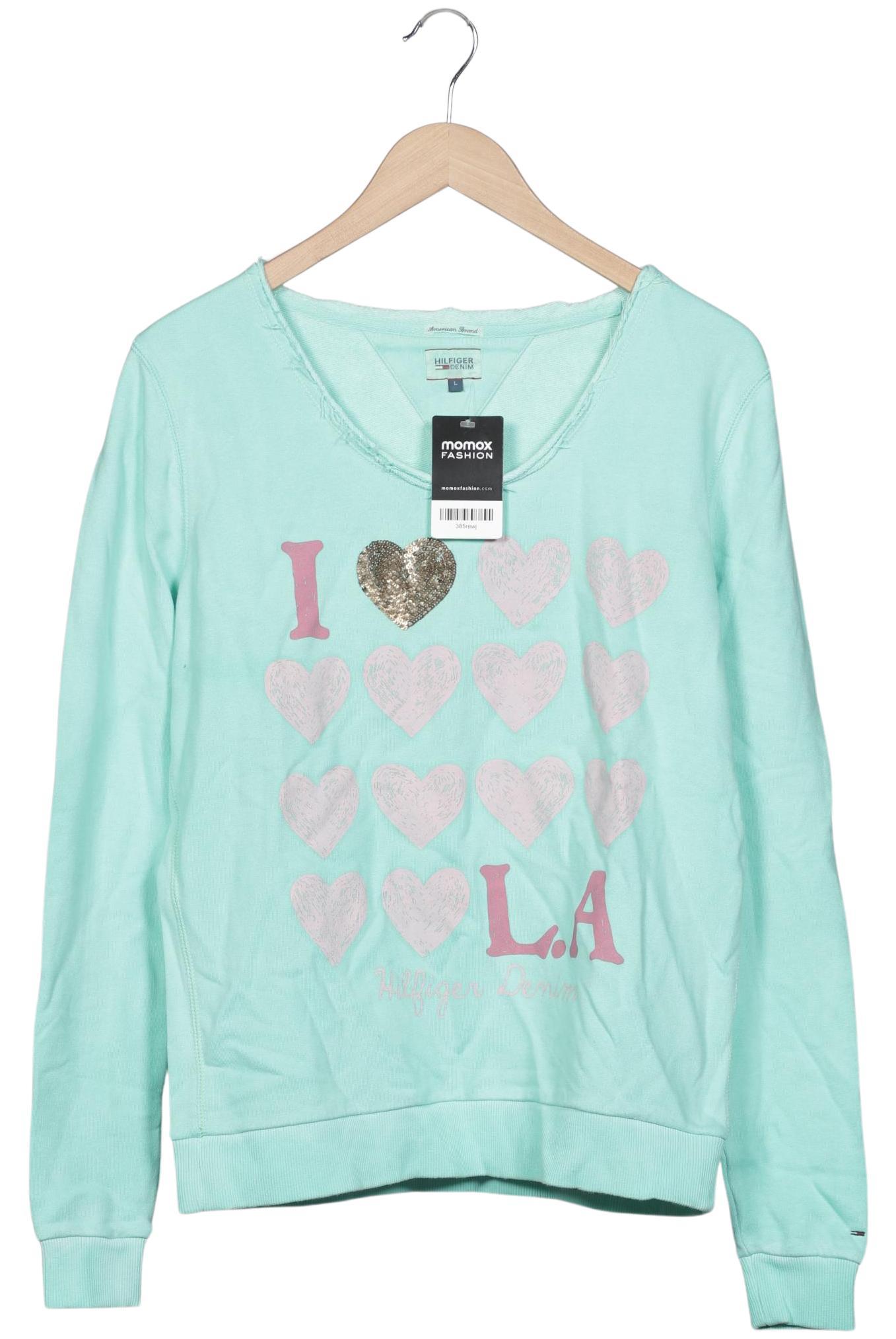 

Hilfiger Denim Damen Sweatshirt, hellgrün, Gr. 42