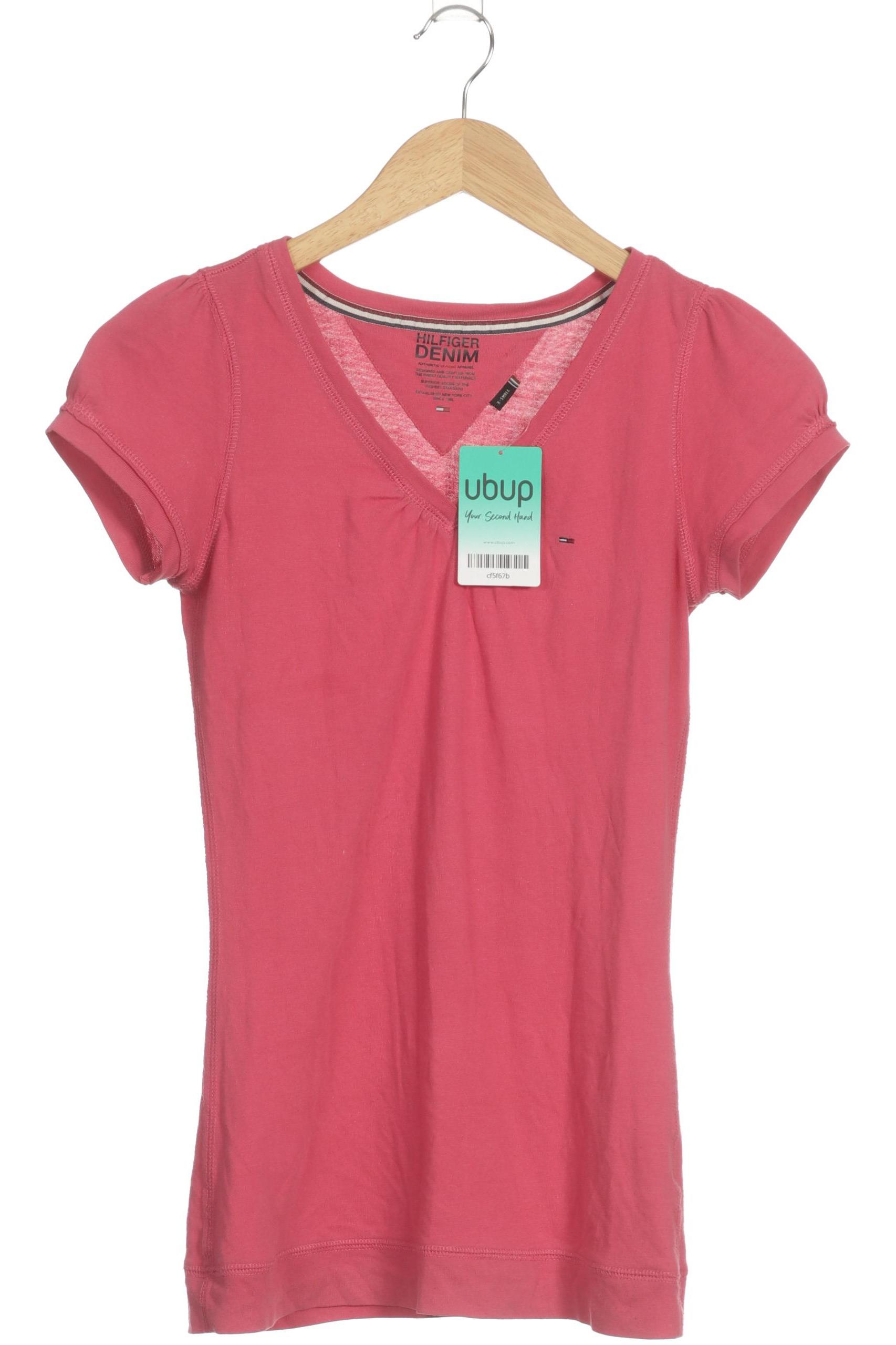 

Hilfiger Denim Damen T-Shirt, pink, Gr. 34