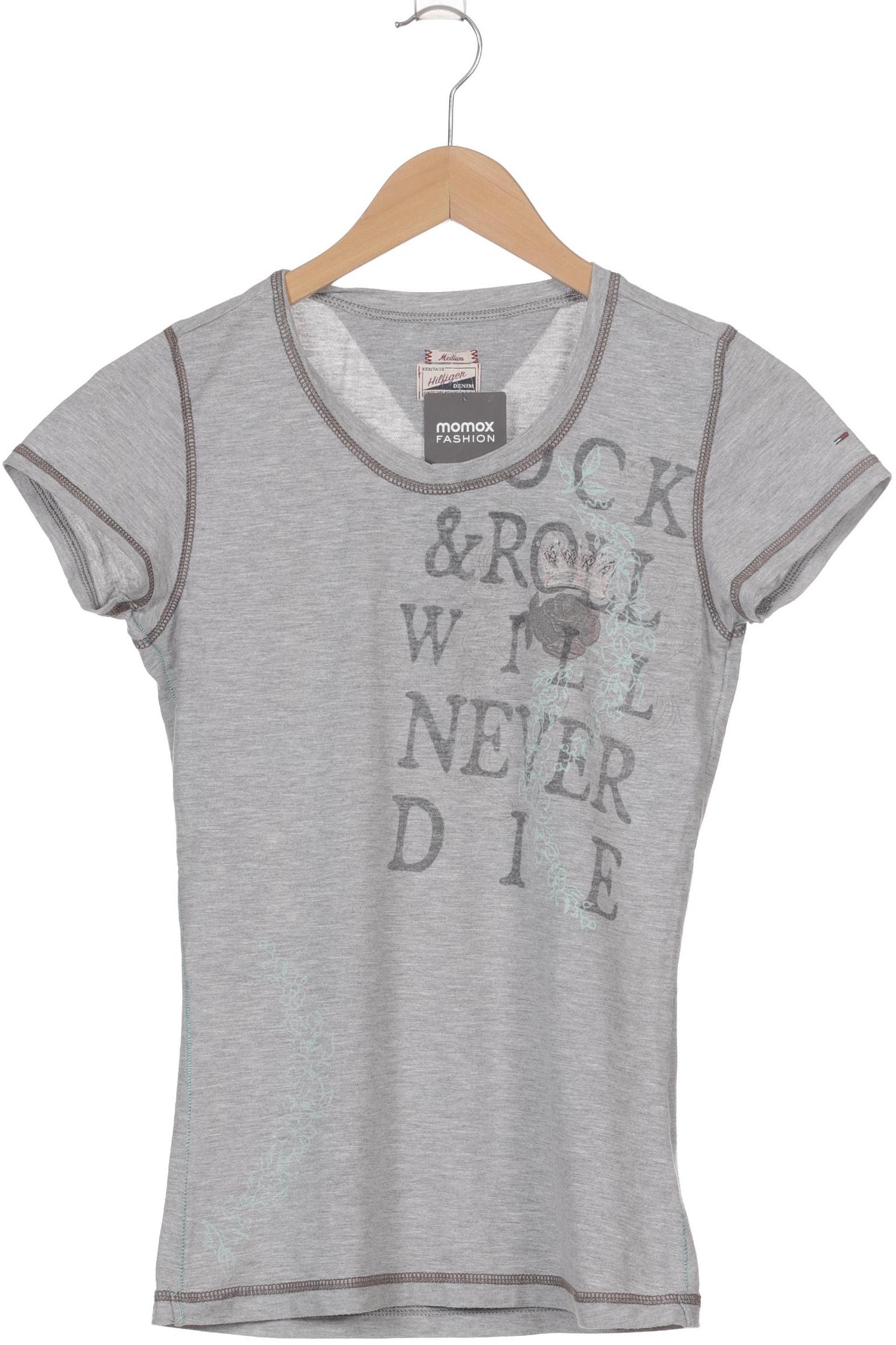 

Hilfiger Denim Damen T-Shirt, grau, Gr. 38
