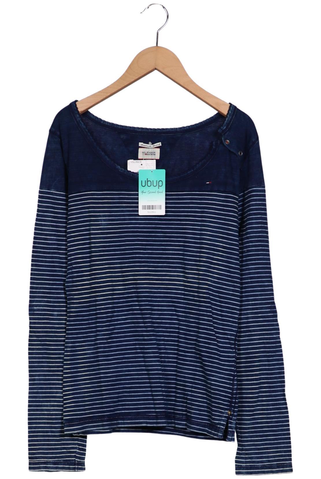 

Hilfiger Denim Damen Langarmshirt, marineblau, Gr. 38