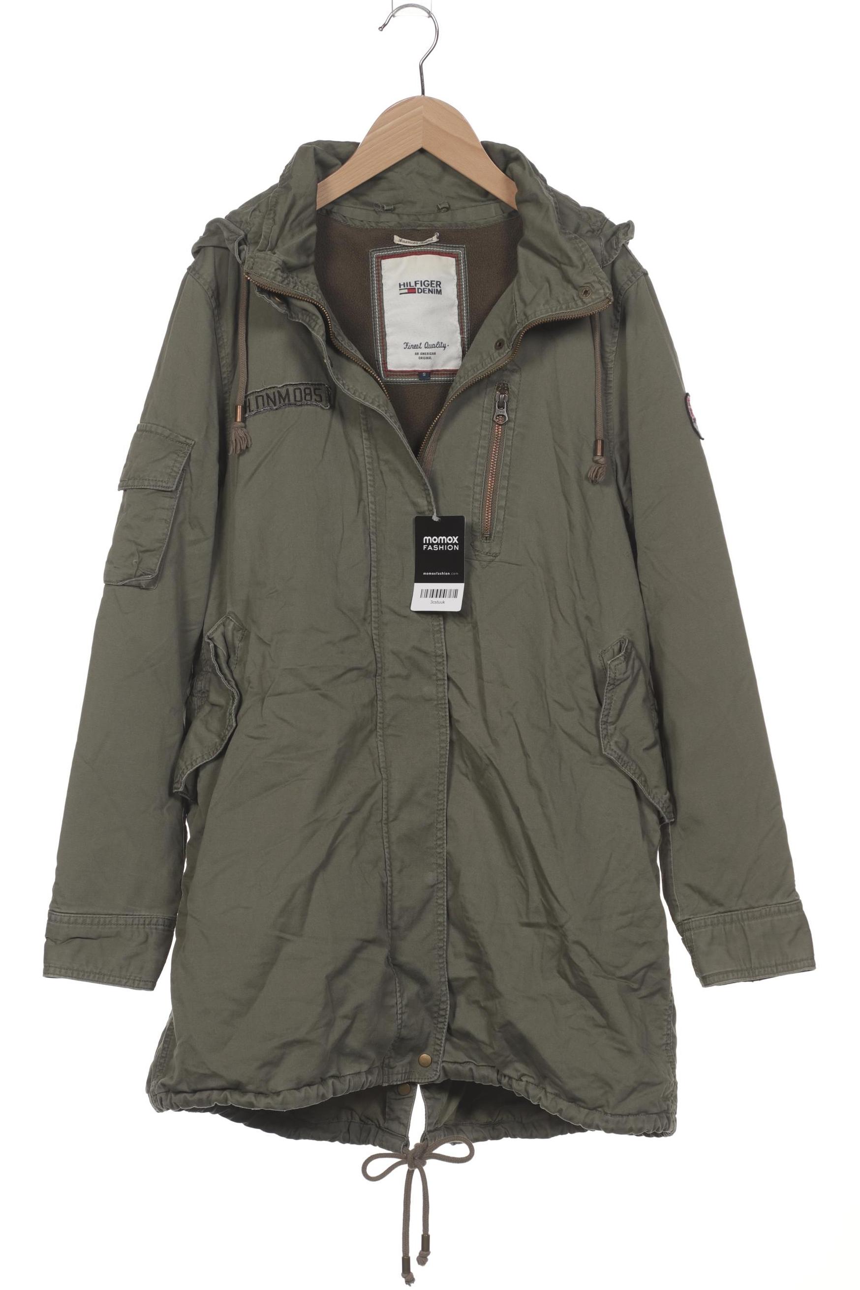 

Hilfiger Denim Damen Mantel, grün, Gr. 36