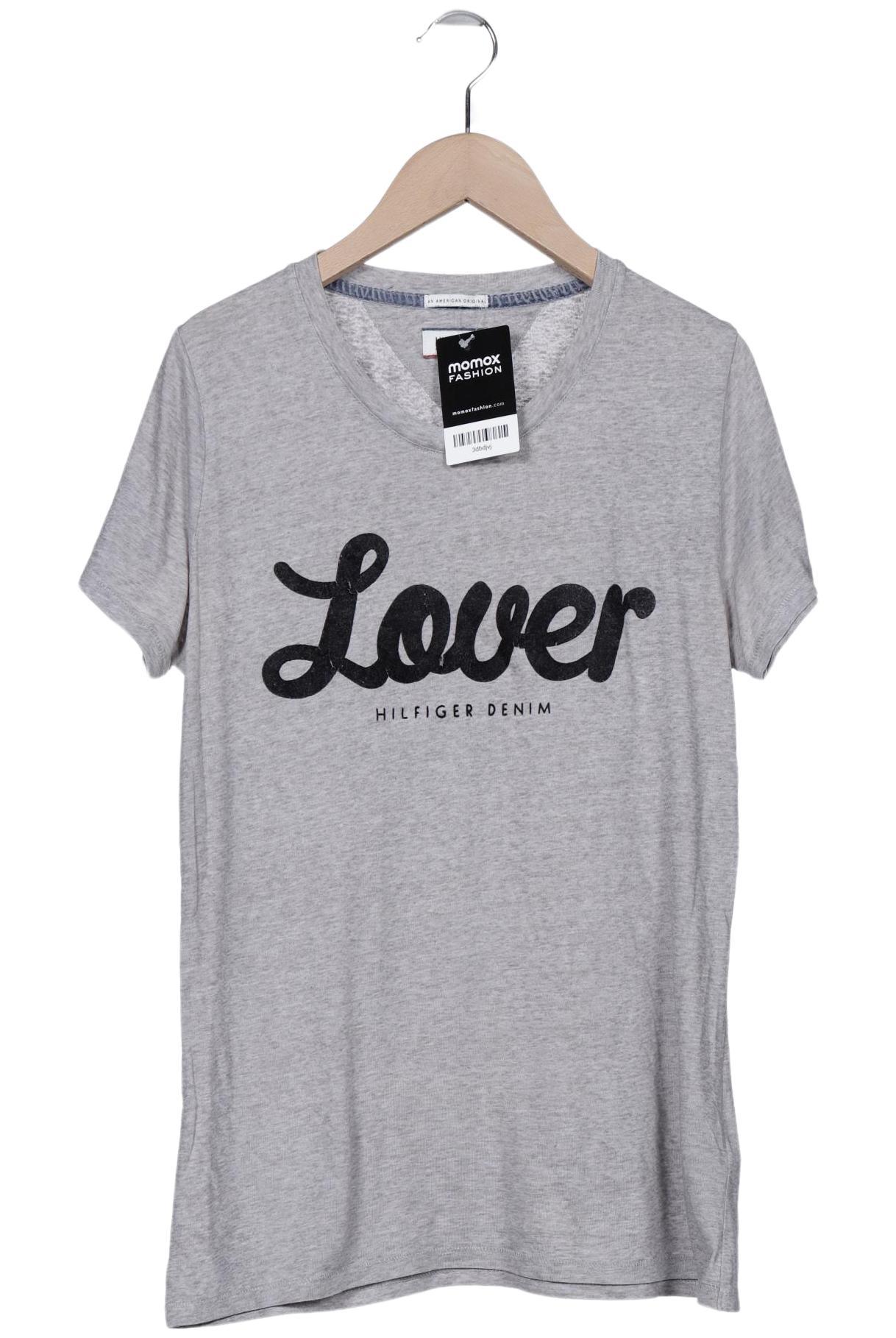 

Hilfiger Denim Damen T-Shirt, grau, Gr. 38