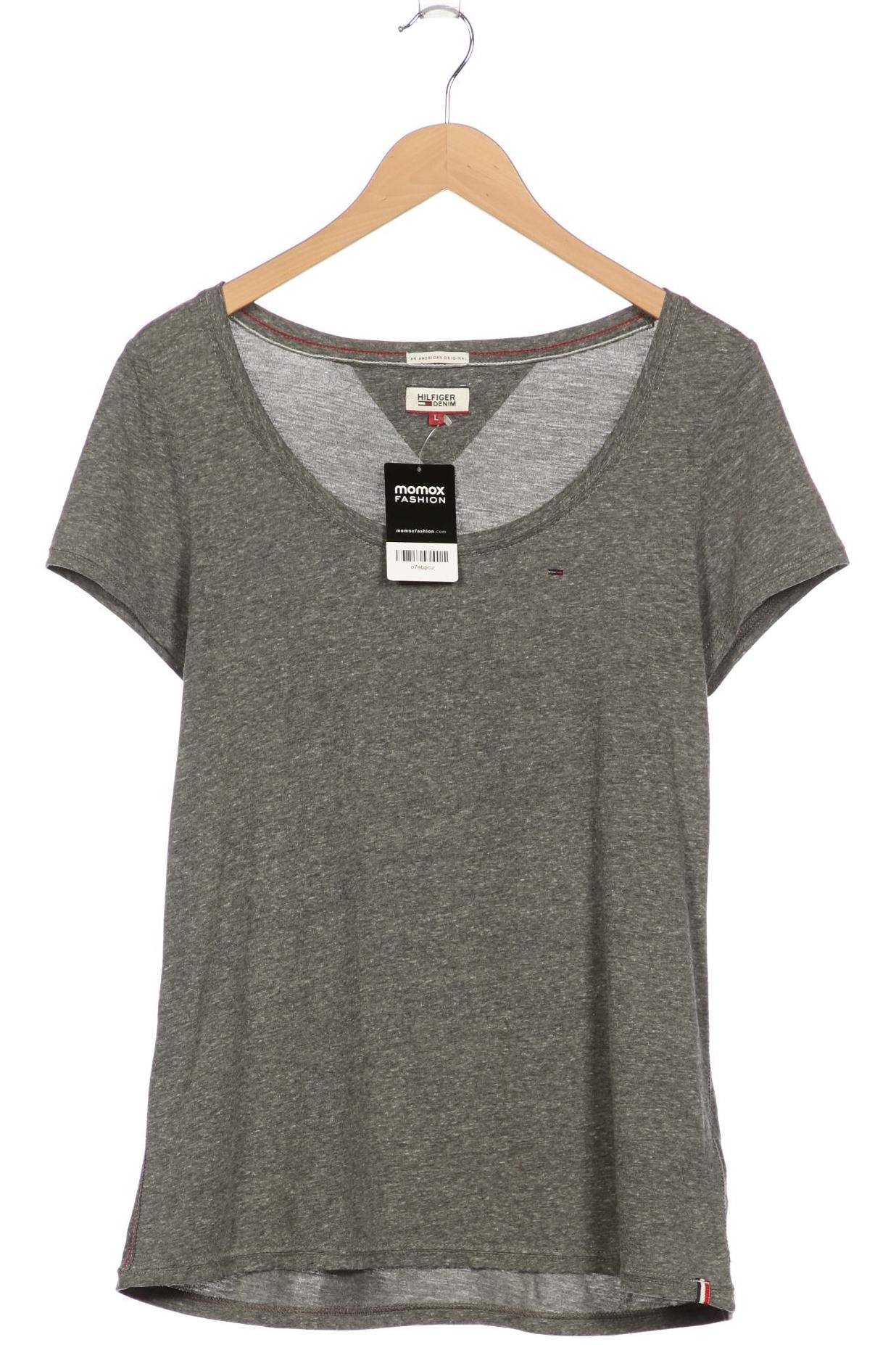 

Hilfiger Denim Damen T-Shirt, grau, Gr. 42