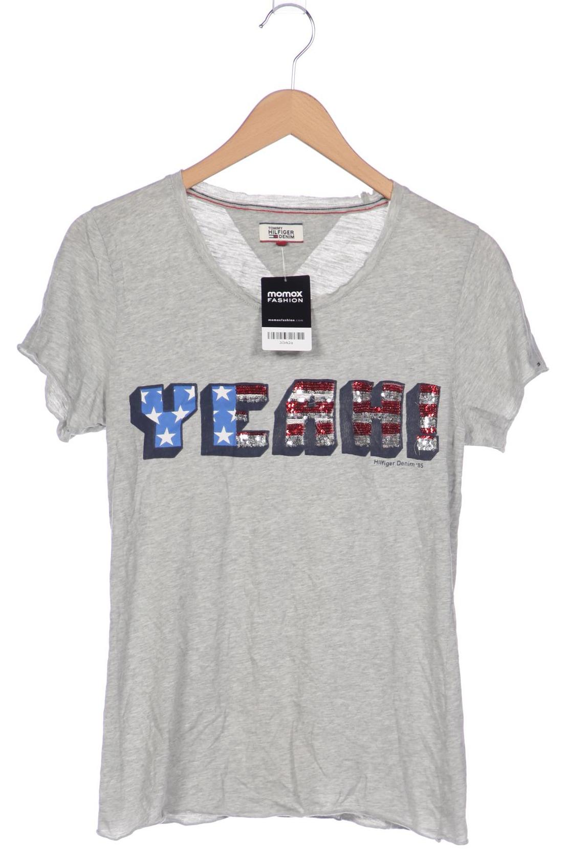 

Hilfiger Denim Damen T-Shirt, grau, Gr. 36