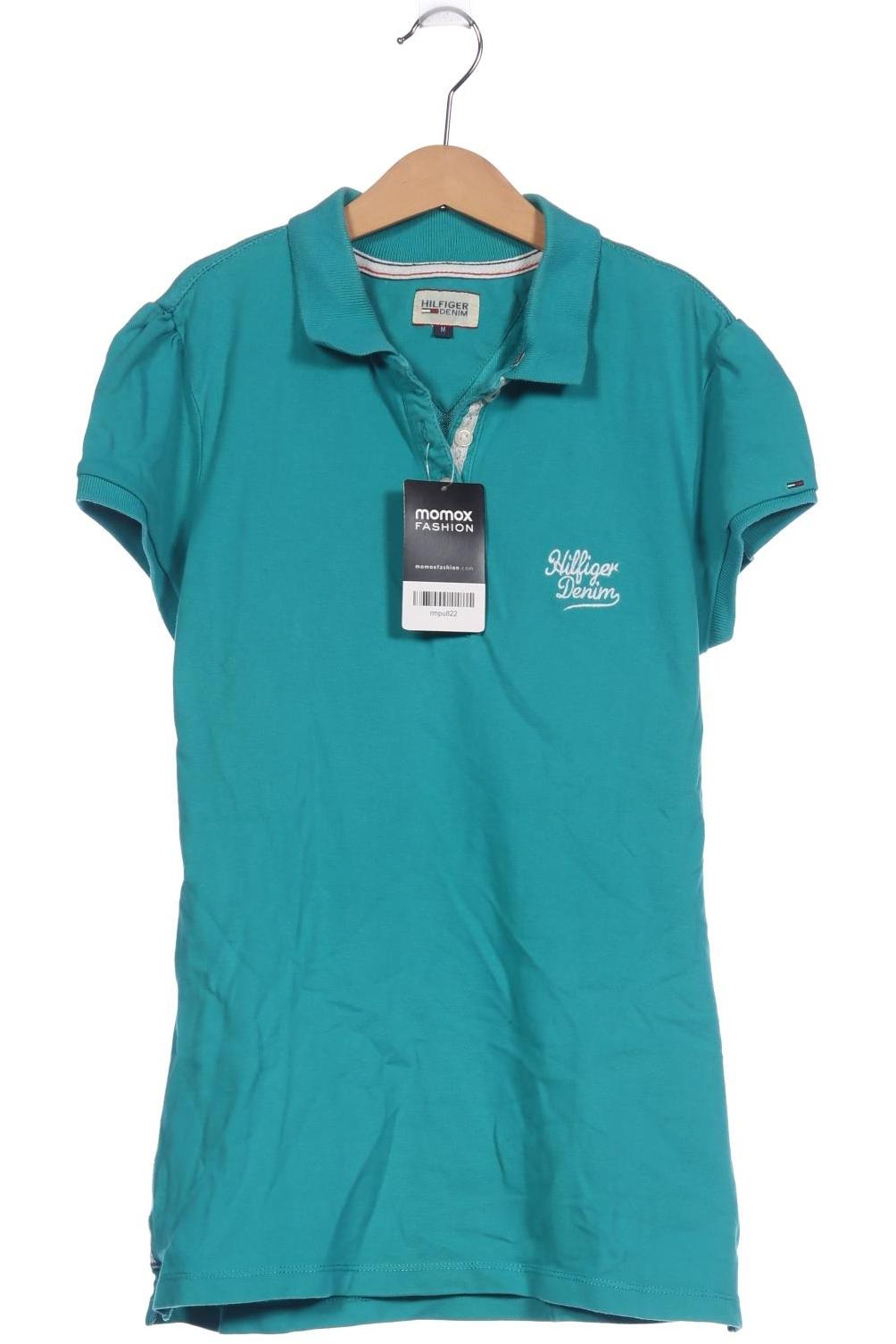 

Hilfiger Denim Damen Poloshirt, türkis, Gr. 38