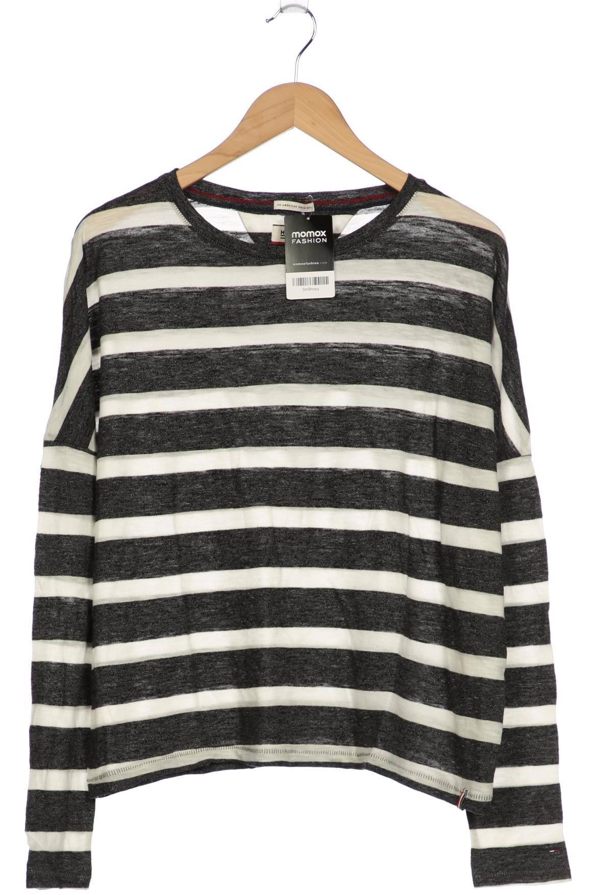 

Hilfiger Denim Damen Langarmshirt, grau, Gr. 42