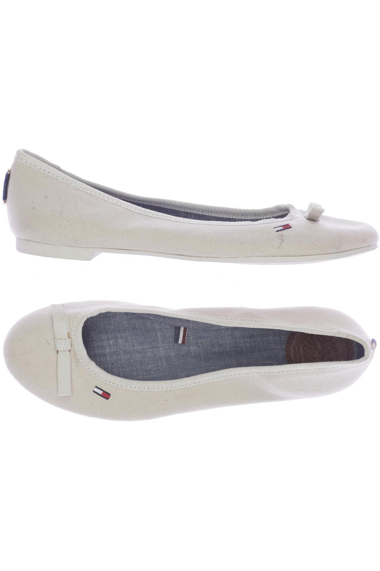 

Hilfiger Denim Damen Ballerinas, cremeweiß, Gr. 36