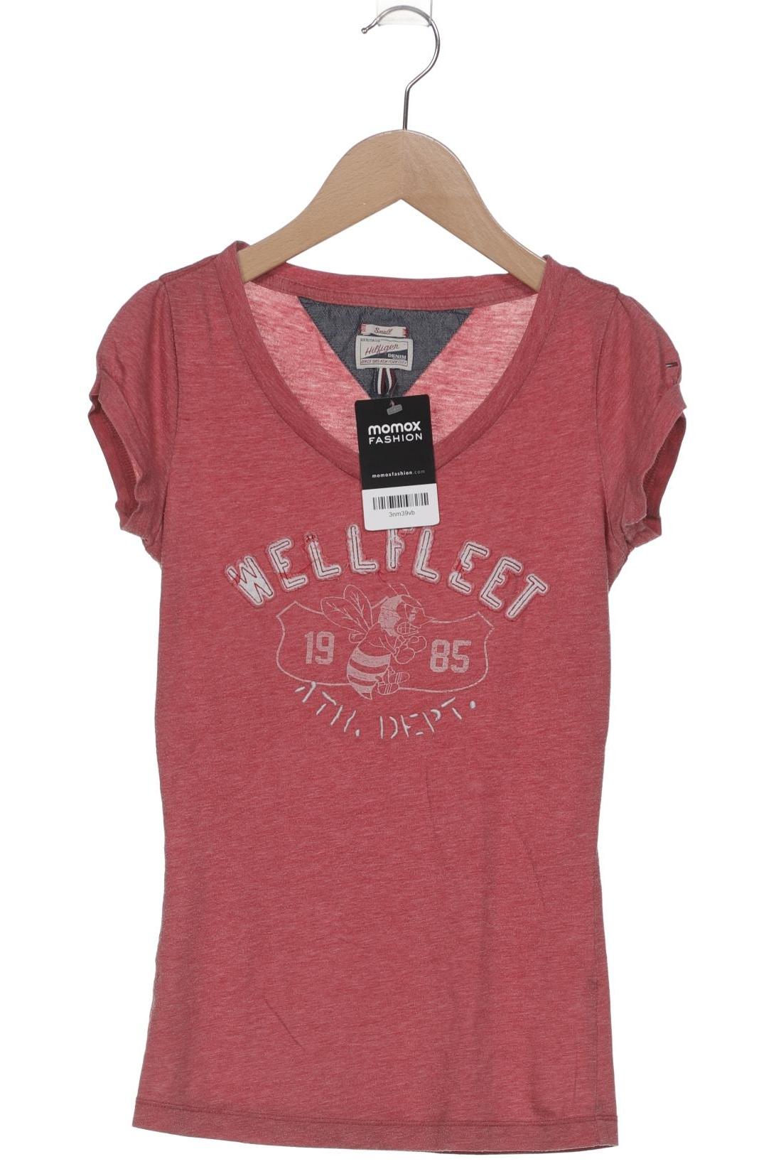 

Hilfiger Denim Damen T-Shirt, rot, Gr. 36