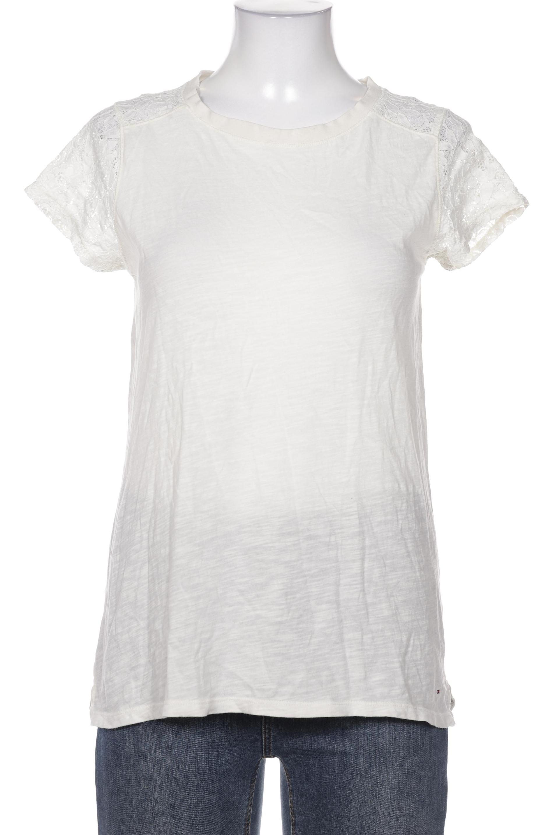

Hilfiger Denim Damen T-Shirt, cremeweiß, Gr. 36