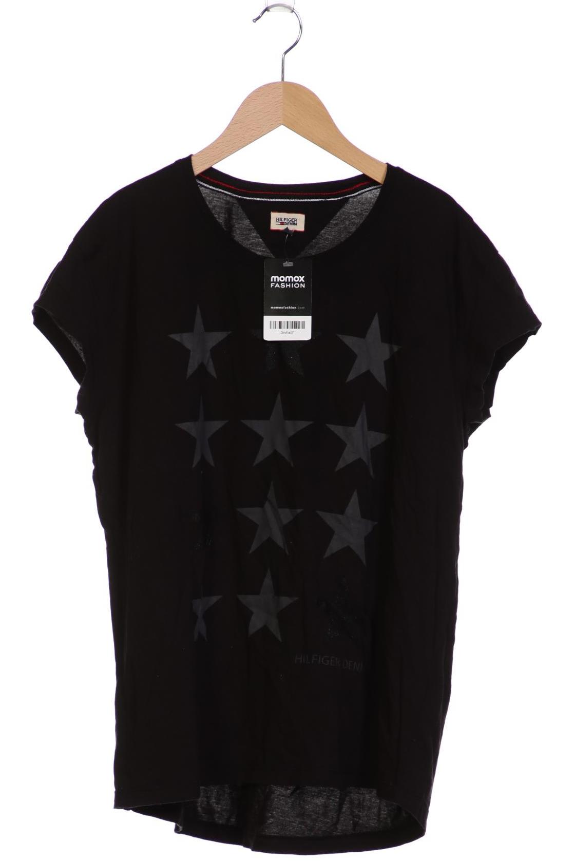 

Hilfiger Denim Damen T-Shirt, schwarz, Gr. 42