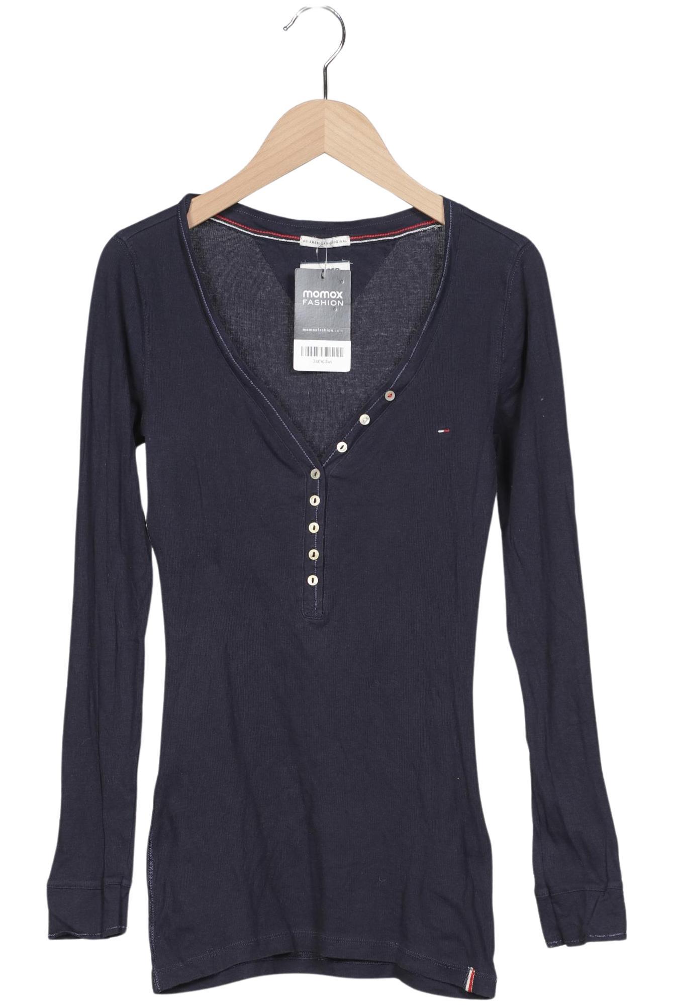 

Hilfiger Denim Damen Langarmshirt, marineblau, Gr. 42