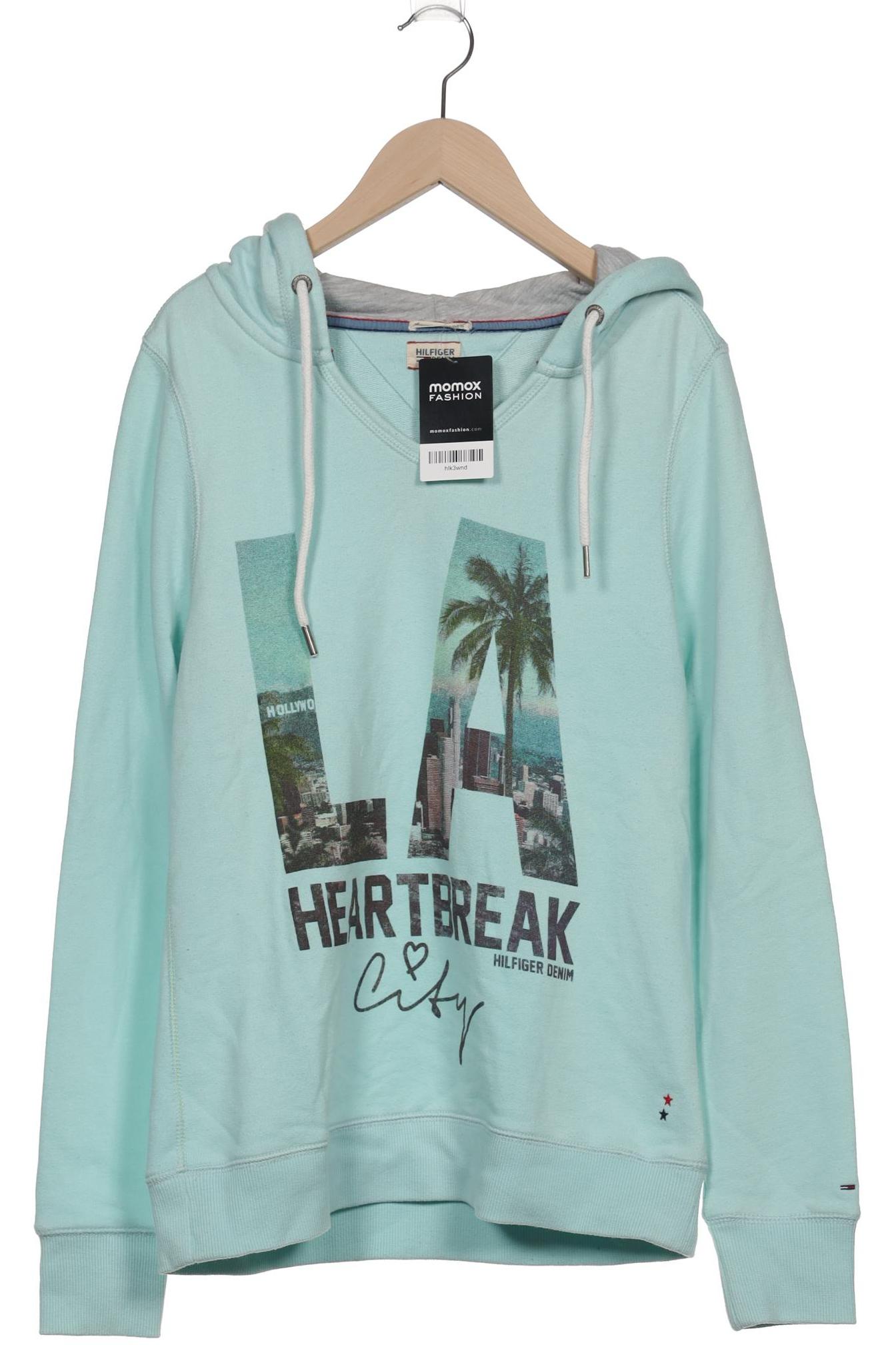 Thumbnail - Hilfiger Denim Damen Kapuzenpullover, türkis, Gr. 38