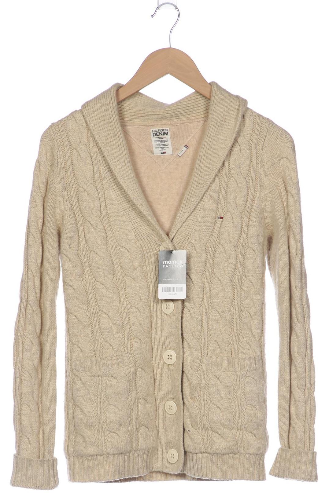 

Hilfiger Denim Damen Strickjacke, beige, Gr. 38