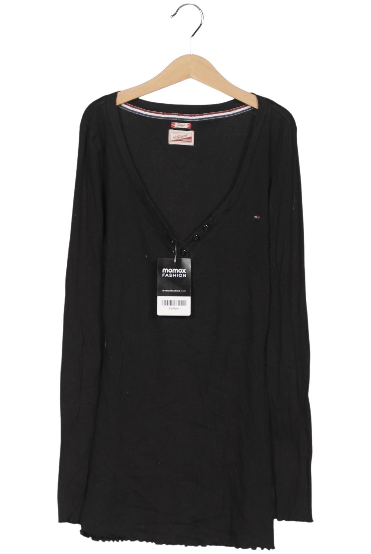 

Hilfiger Denim Damen Langarmshirt, schwarz, Gr. 42