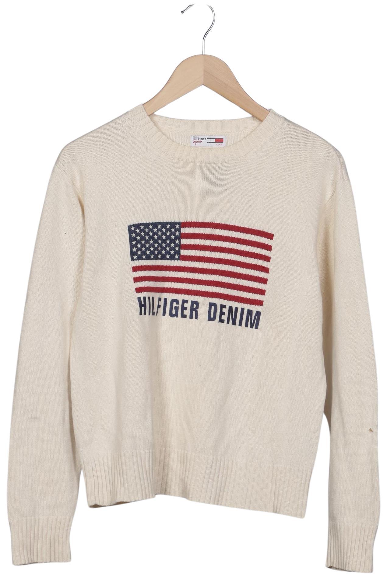 

Hilfiger Denim Damen Pullover, cremeweiß, Gr. 36