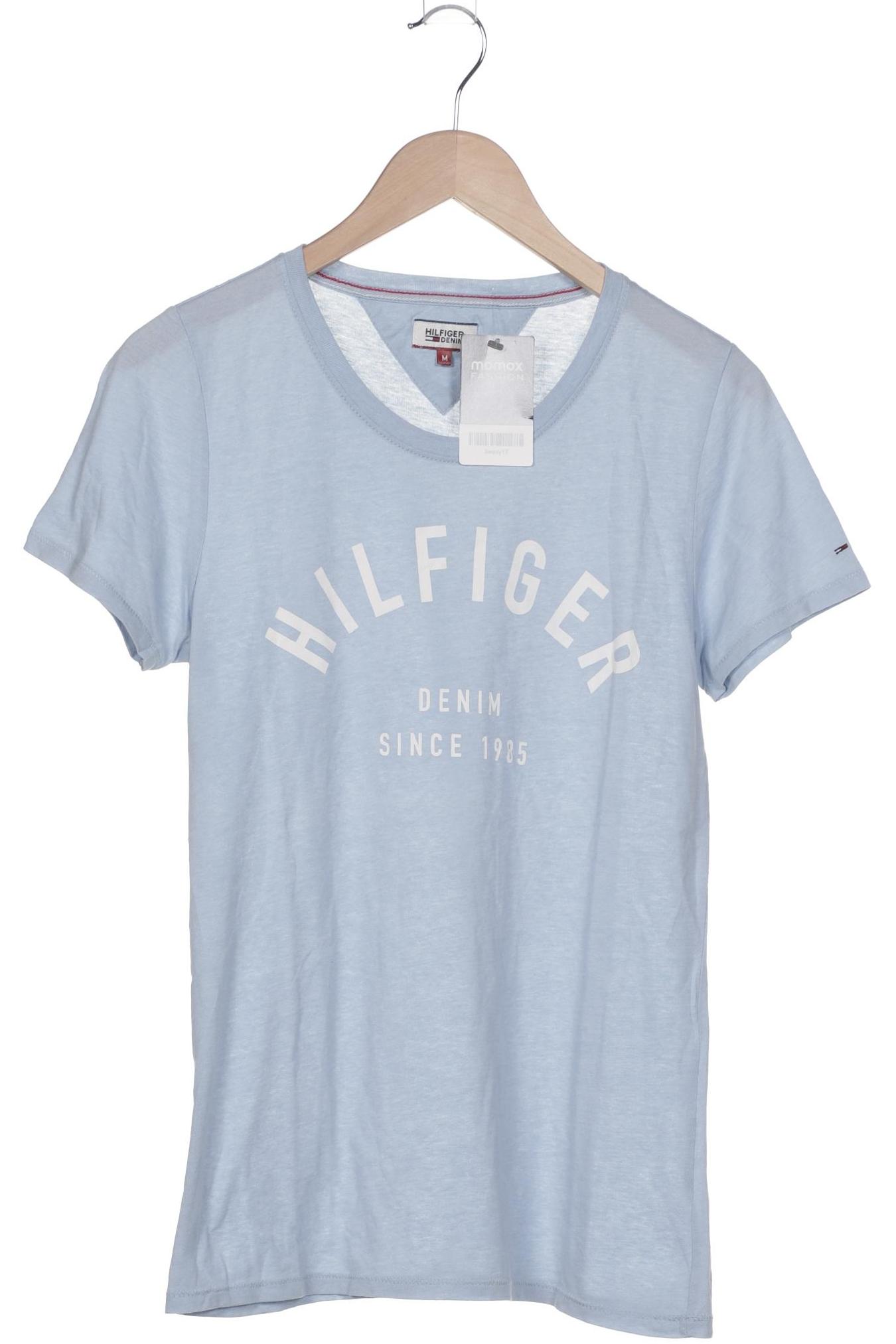 

Hilfiger Denim Damen T-Shirt, hellblau, Gr. 38