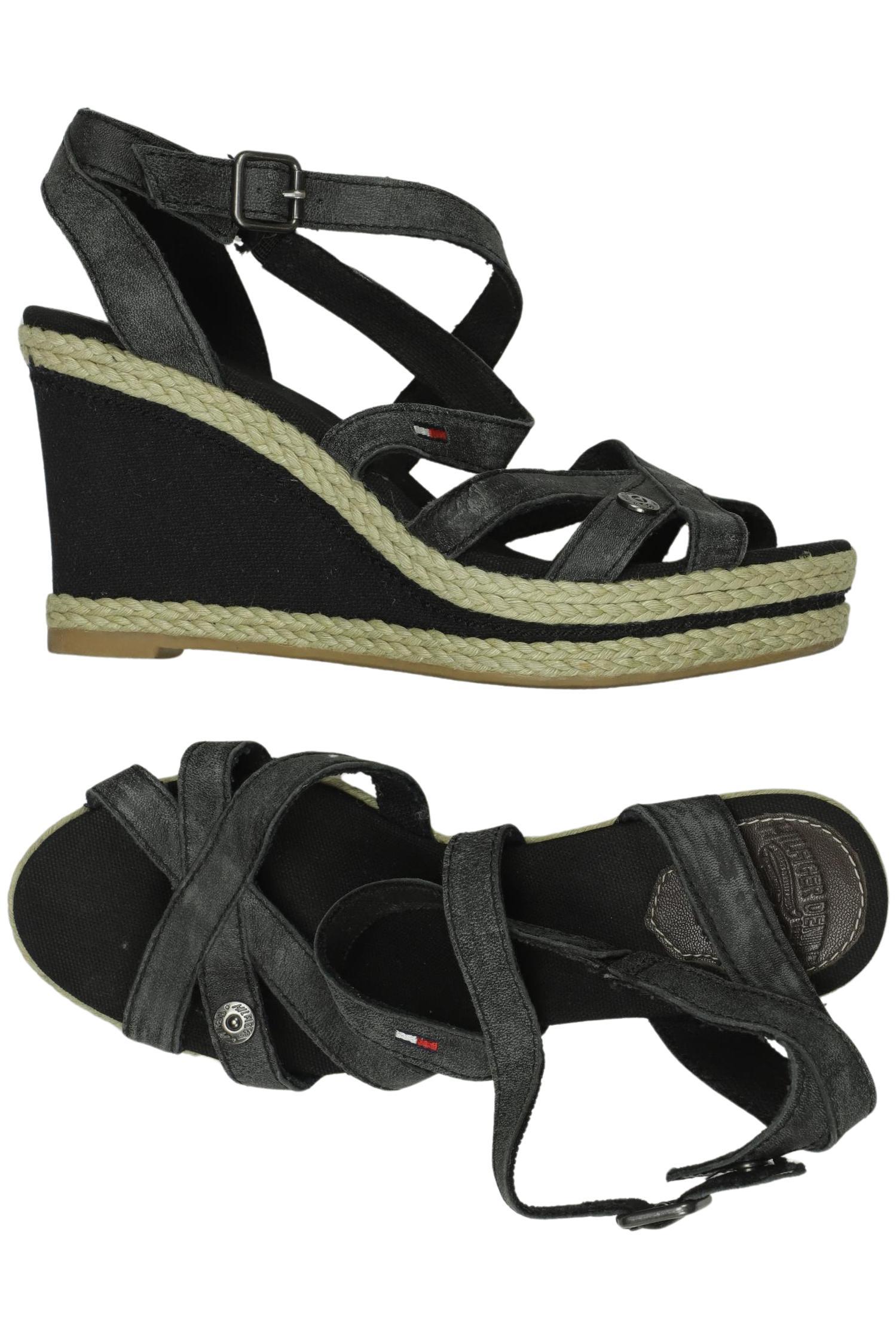 

Hilfiger Denim Damen Sandale, grau, Gr. 37