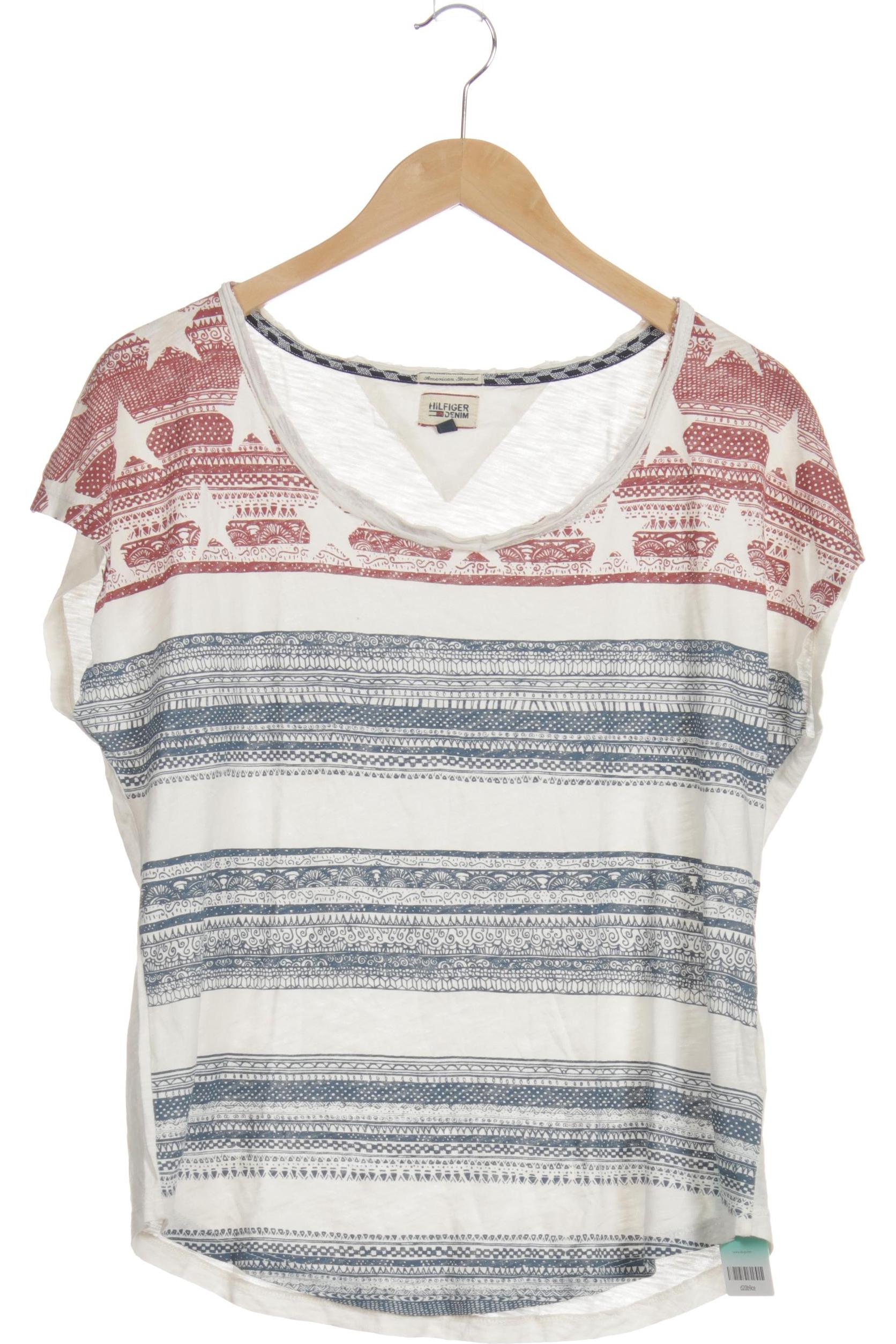 

Hilfiger Denim Damen T-Shirt, weiß, Gr. 36