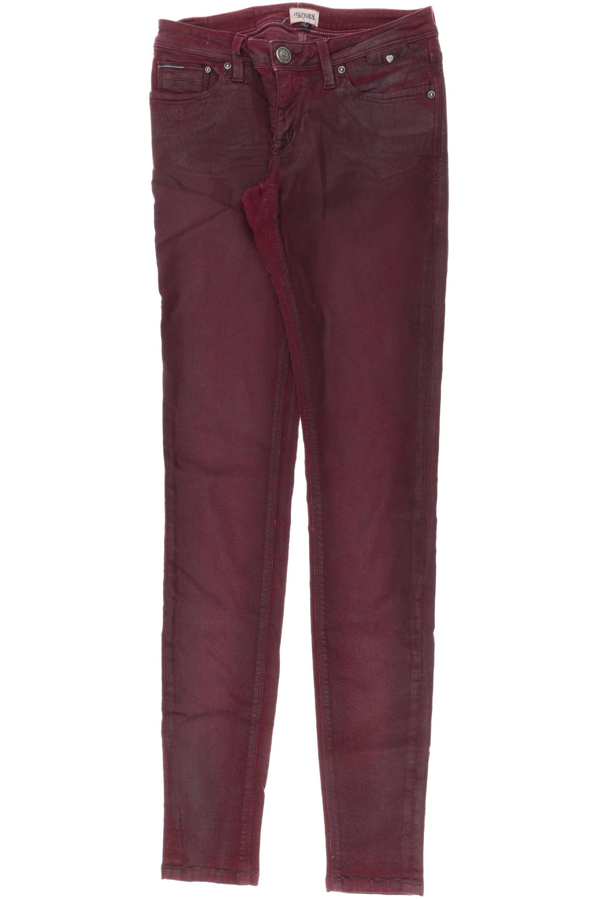 

Hilfiger Denim Damen Jeans, rot, Gr. 25