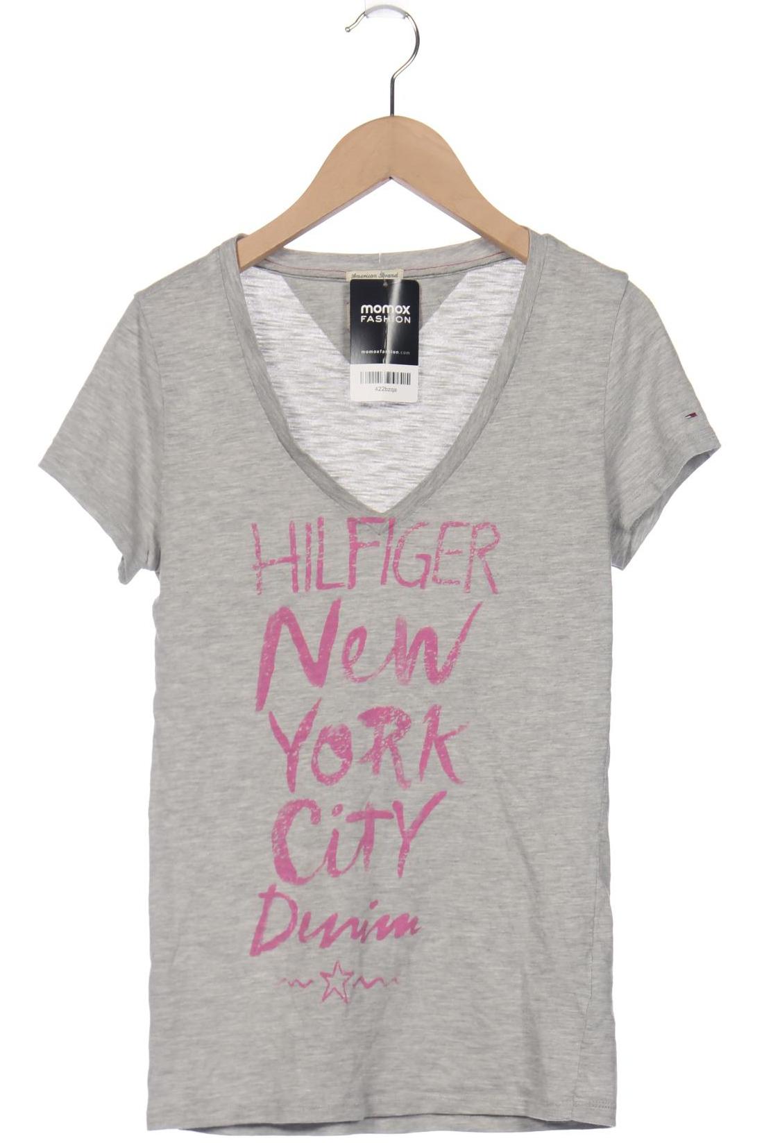 

Hilfiger Denim Damen T-Shirt, grau, Gr. 34