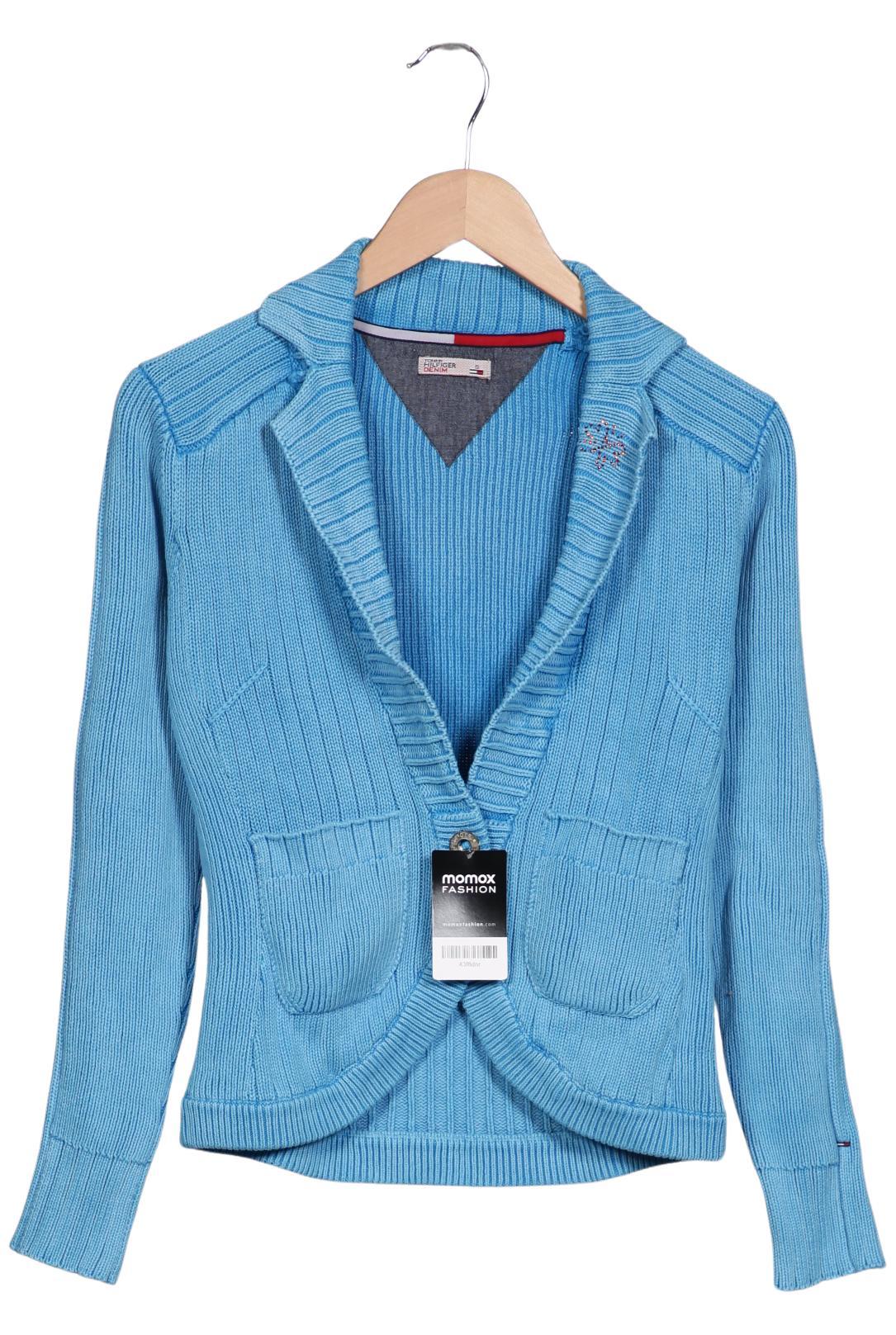 

Hilfiger Denim Damen Strickjacke, hellblau, Gr. 36