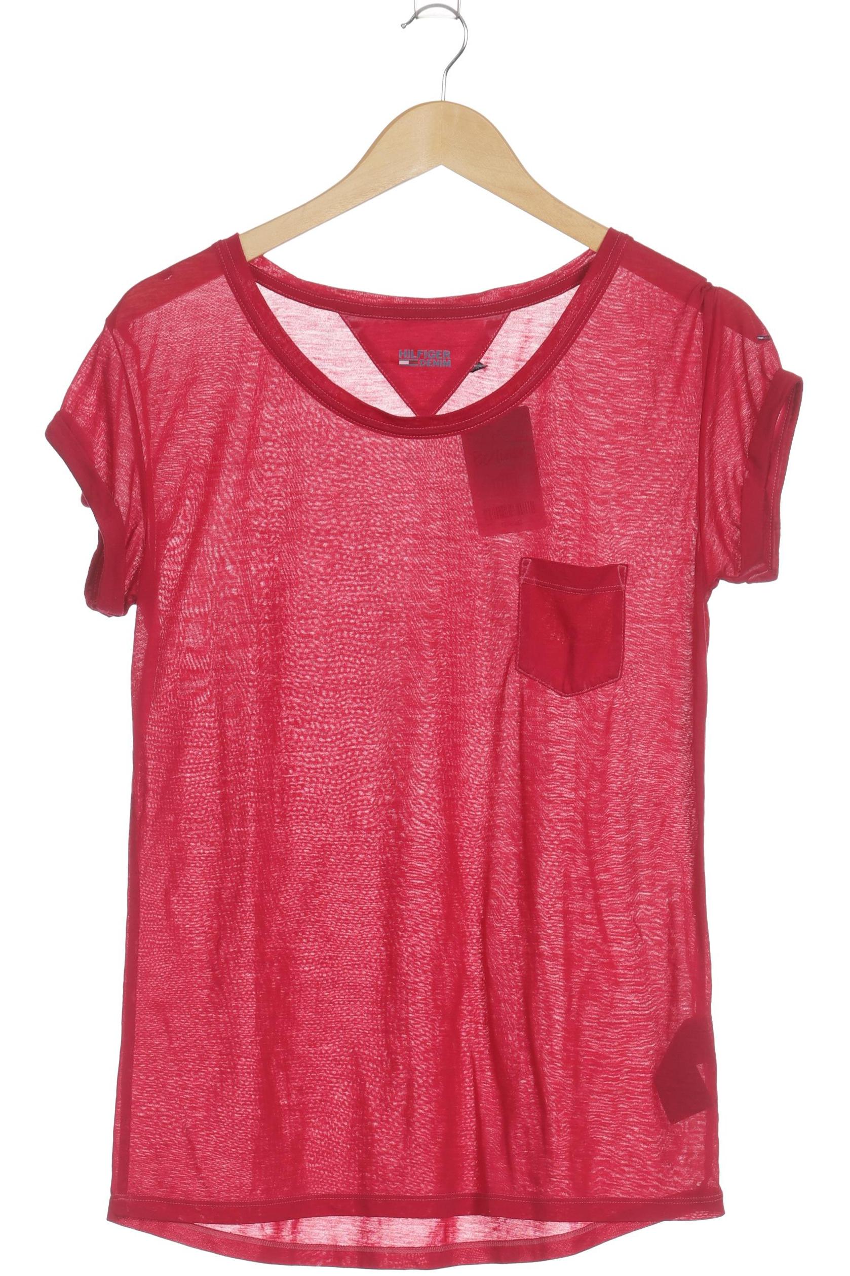 

Hilfiger Denim Damen T-Shirt, rot, Gr. 36