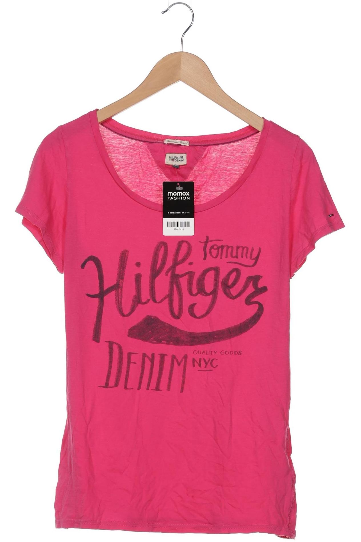

Hilfiger Denim Damen T-Shirt, pink, Gr. 44