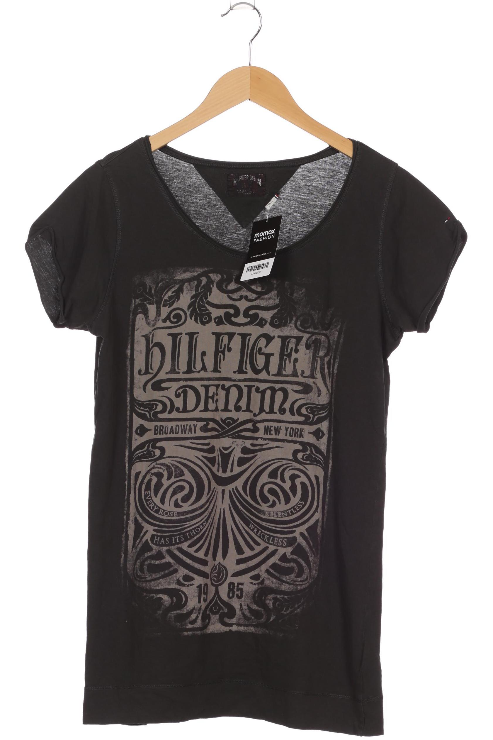 

Hilfiger Denim Damen T-Shirt, grau, Gr. 42