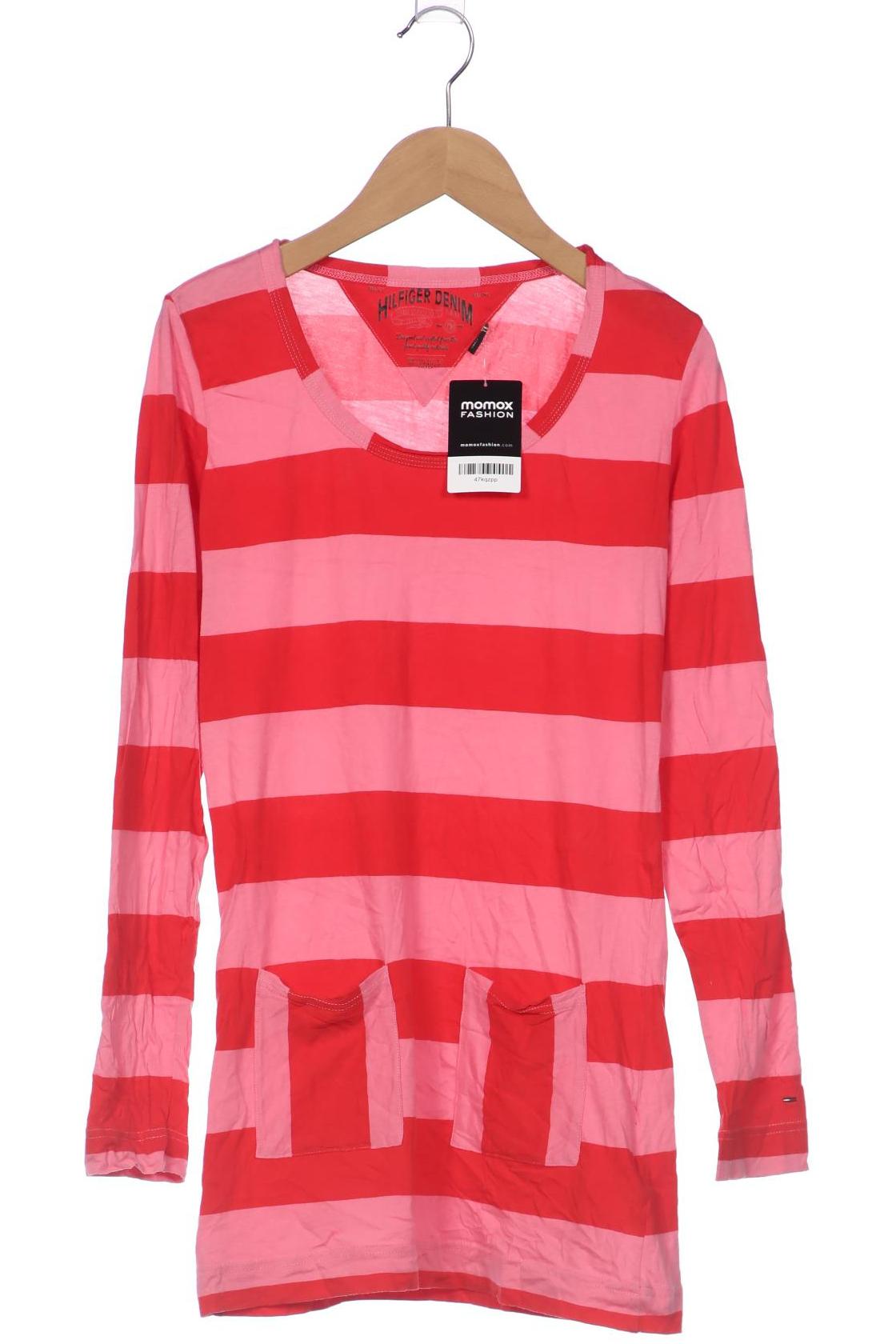 

Hilfiger Denim Damen Langarmshirt, rot, Gr. 36