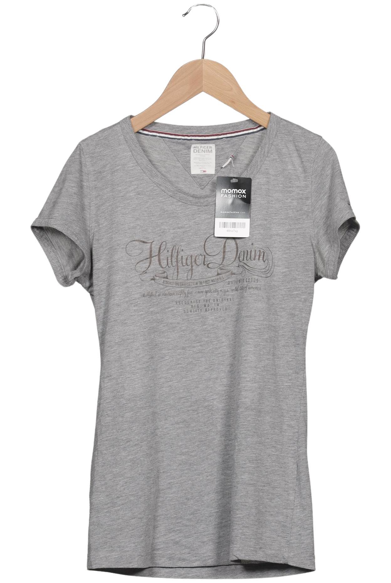 

Hilfiger Denim Damen T-Shirt, grau, Gr. 38
