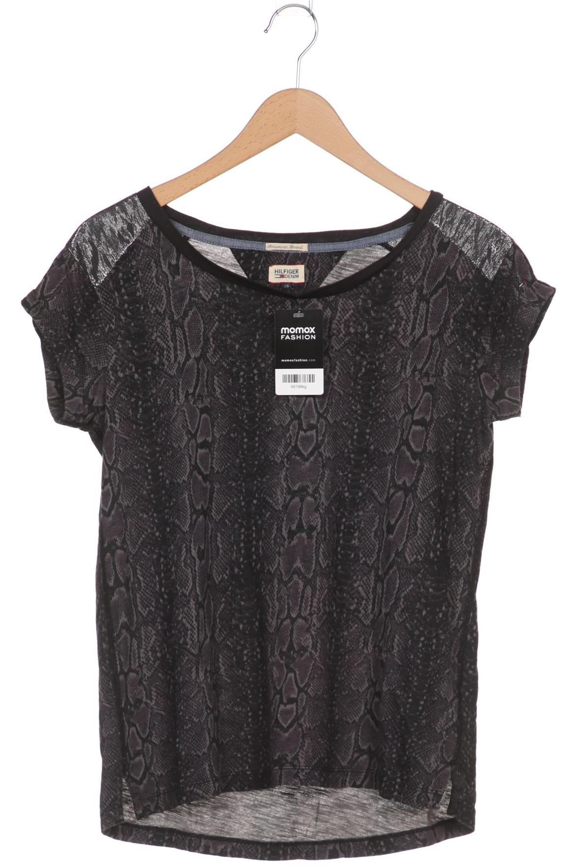 

Hilfiger Denim Damen T-Shirt, schwarz, Gr. 34